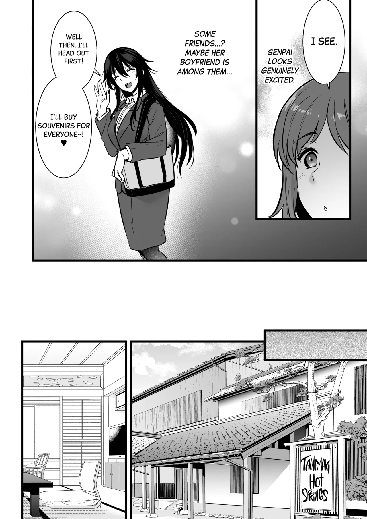[Himeya (Abe Inori)]Rental Tanetsuke Oji-san 6 ~Tanetsuke Oji-san-tachi to Iku! Yari Makuri Nakadashi Rankou Onsen Ryokou~[English] [Black Grimoires] [Digital] Page 5