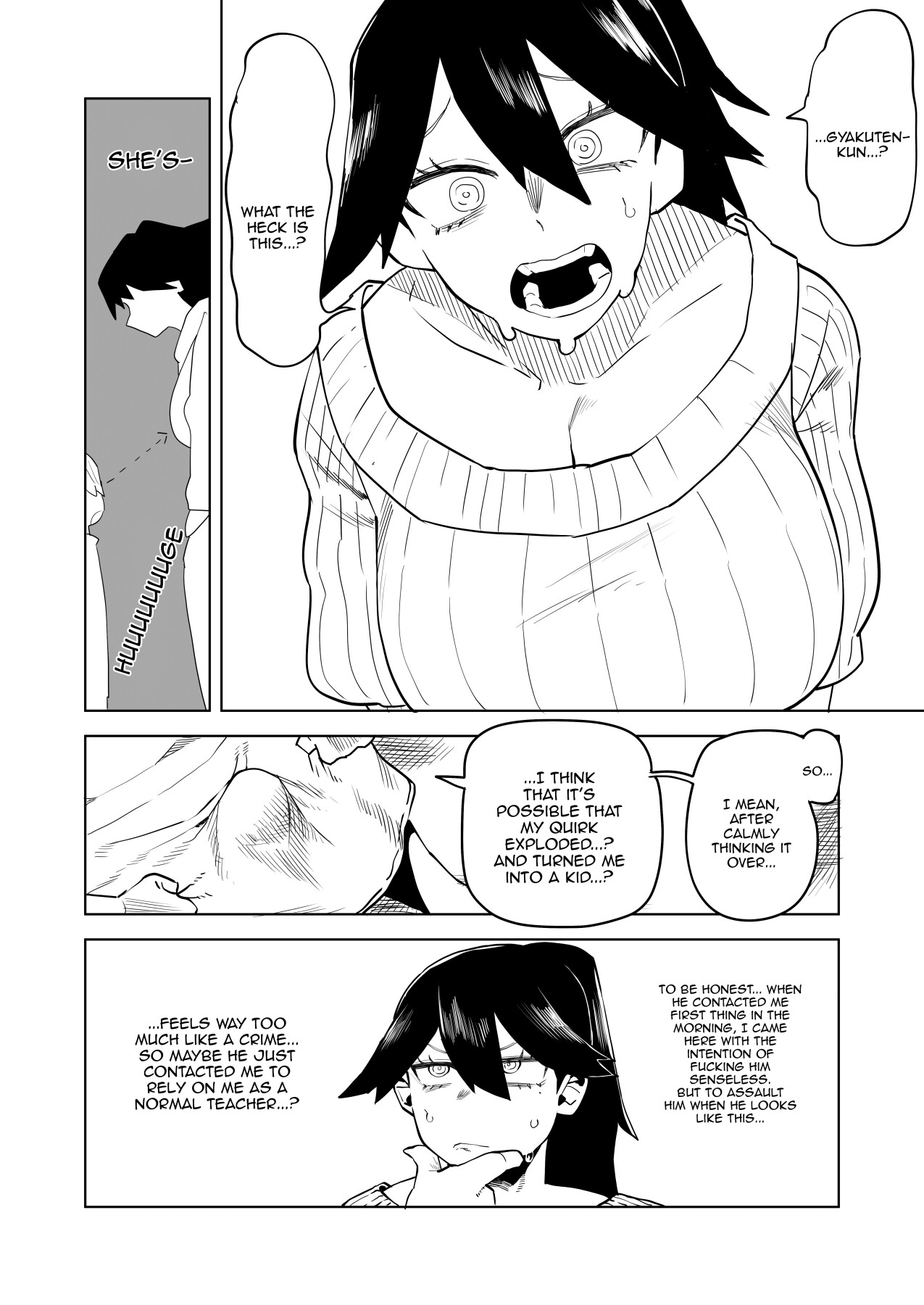 [Oekaki Kaki]Teisou Gyakuten no Hero Academia | Inverted Morality Hero Academia(Boku no Hero Academia) [English] {Doujins.com} Page 180