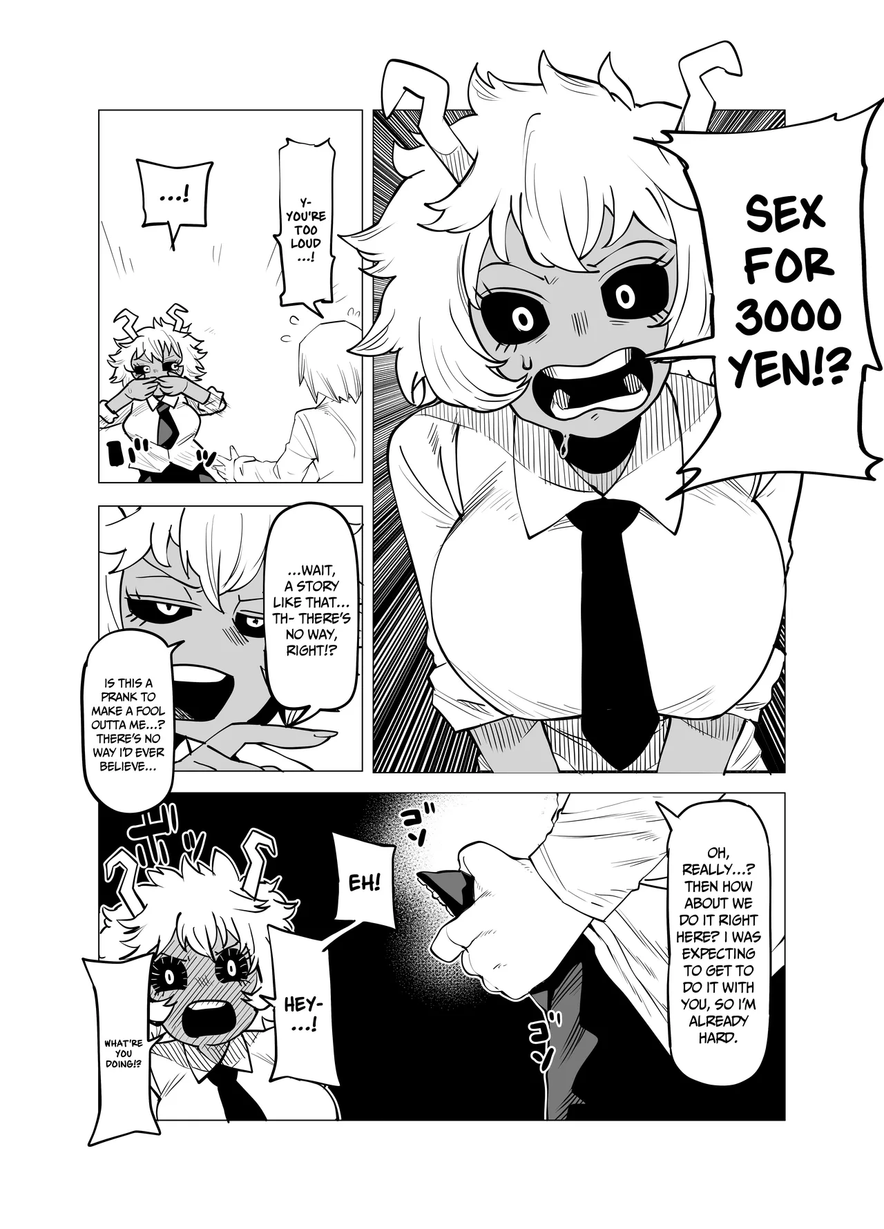 [Oekaki Kaki]Teisou Gyakuten no Hero Academia | Inverted Morality Hero Academia(Boku no Hero Academia) [English] {Doujins.com} Page 53