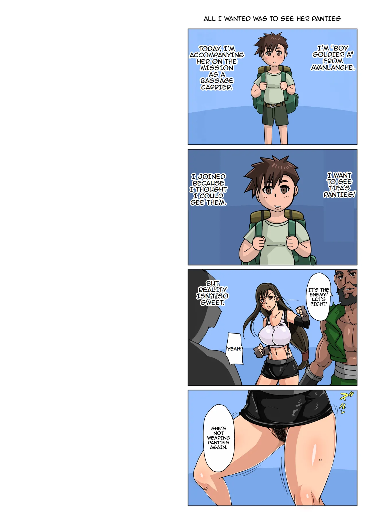 [B-Kyuu Site (bkyu)]B-Kyuu Manga 9.2(Final Fantasy VII) [English] Page 206