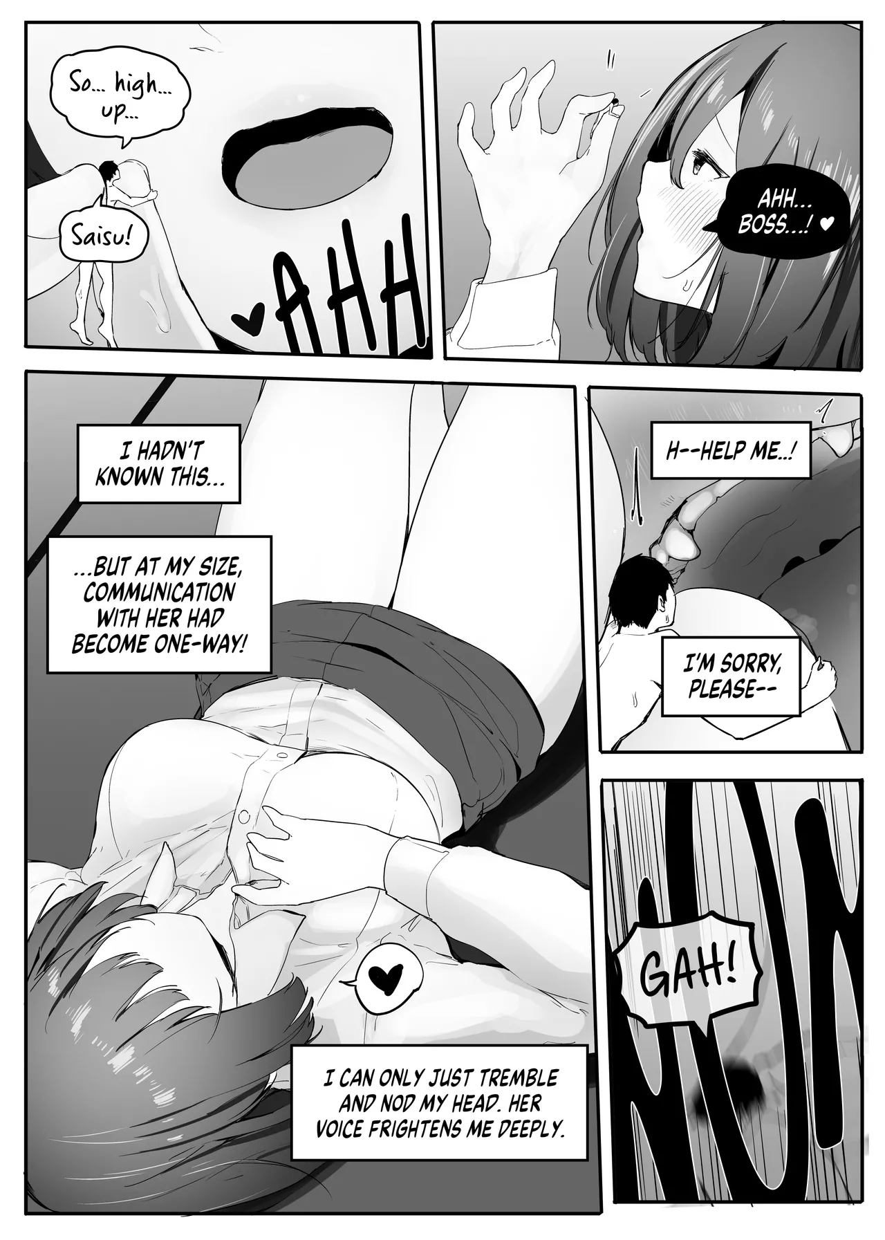 [Marushamo]Ore no Seiheki ga Kouhai ni Baretara Kouhai mo Onaji Seiheki datta | She Knows My Sexual Secret[English] Page 21