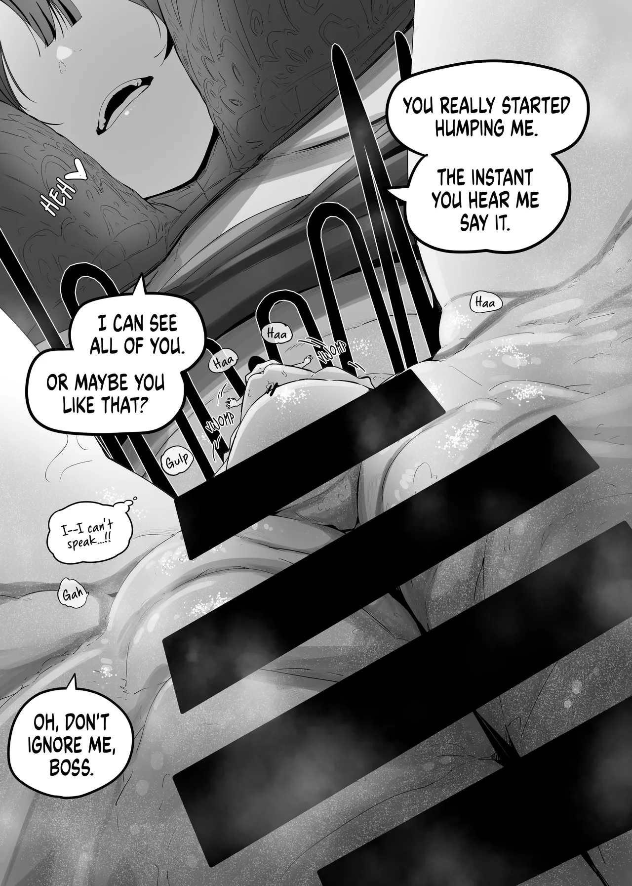 [Marushamo]Ore no Seiheki ga Kouhai ni Baretara Kouhai mo Onaji Seiheki datta | She Knows My Sexual Secret[English] Page 40