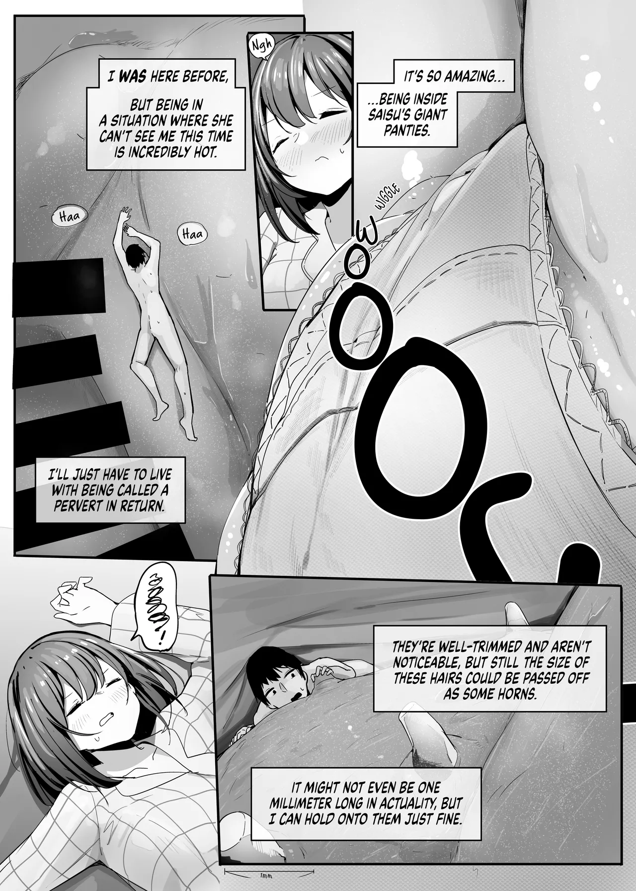 [Marushamo]Ore no Seiheki ga Kouhai ni Baretara Kouhai mo Onaji Seiheki datta | She Knows My Sexual Secret[English] Page 53