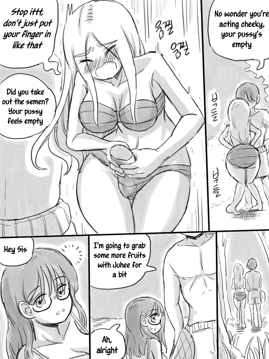 [nisino]Deserted Island[English] [Uncle Bane] (Ongoing) (B&W Version) Page 51