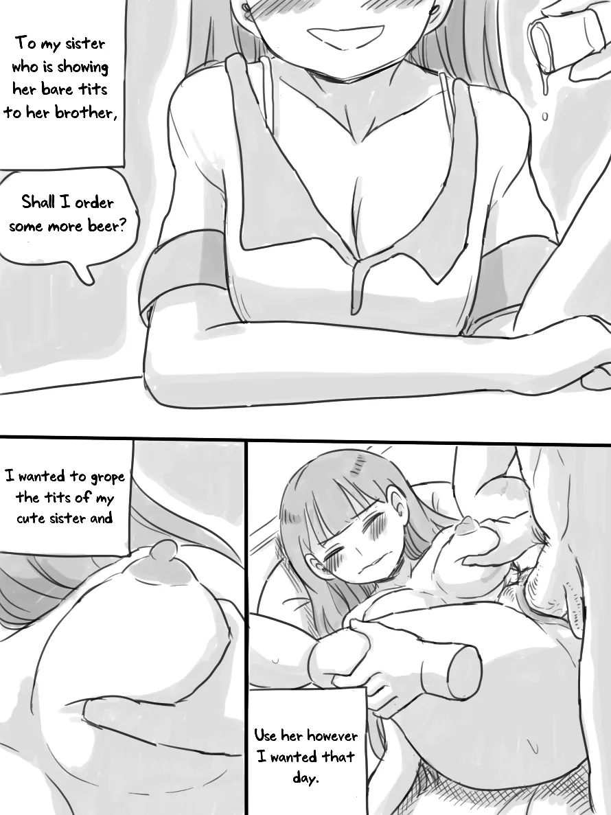 [nisino]My Sister[English] [Uncle Bane] (Ongoing) (B&W Version) Page 10