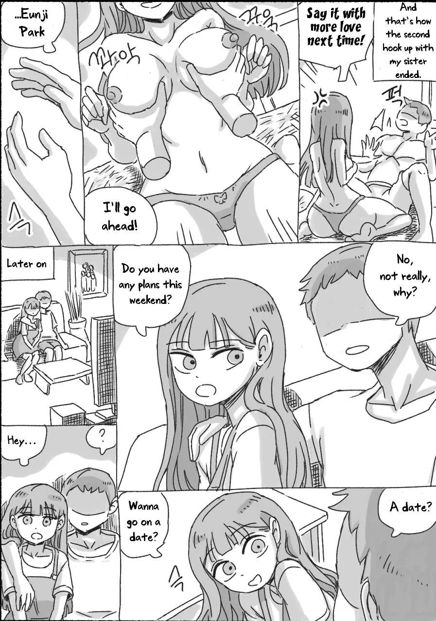 [nisino]My Sister[English] [Uncle Bane] (Ongoing) (B&W Version) Page 89