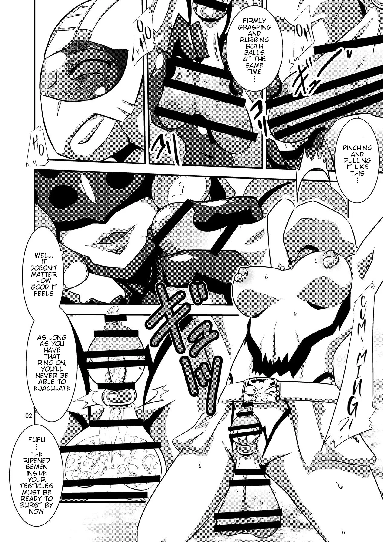 [Mugen Mountain (Buster)]Doubutsu Sentai Heroine Futanari Kaizou Kairaku Ochi Game 2(Doubotsu Sentai Zyuohger) [English] [Digital] Page 3