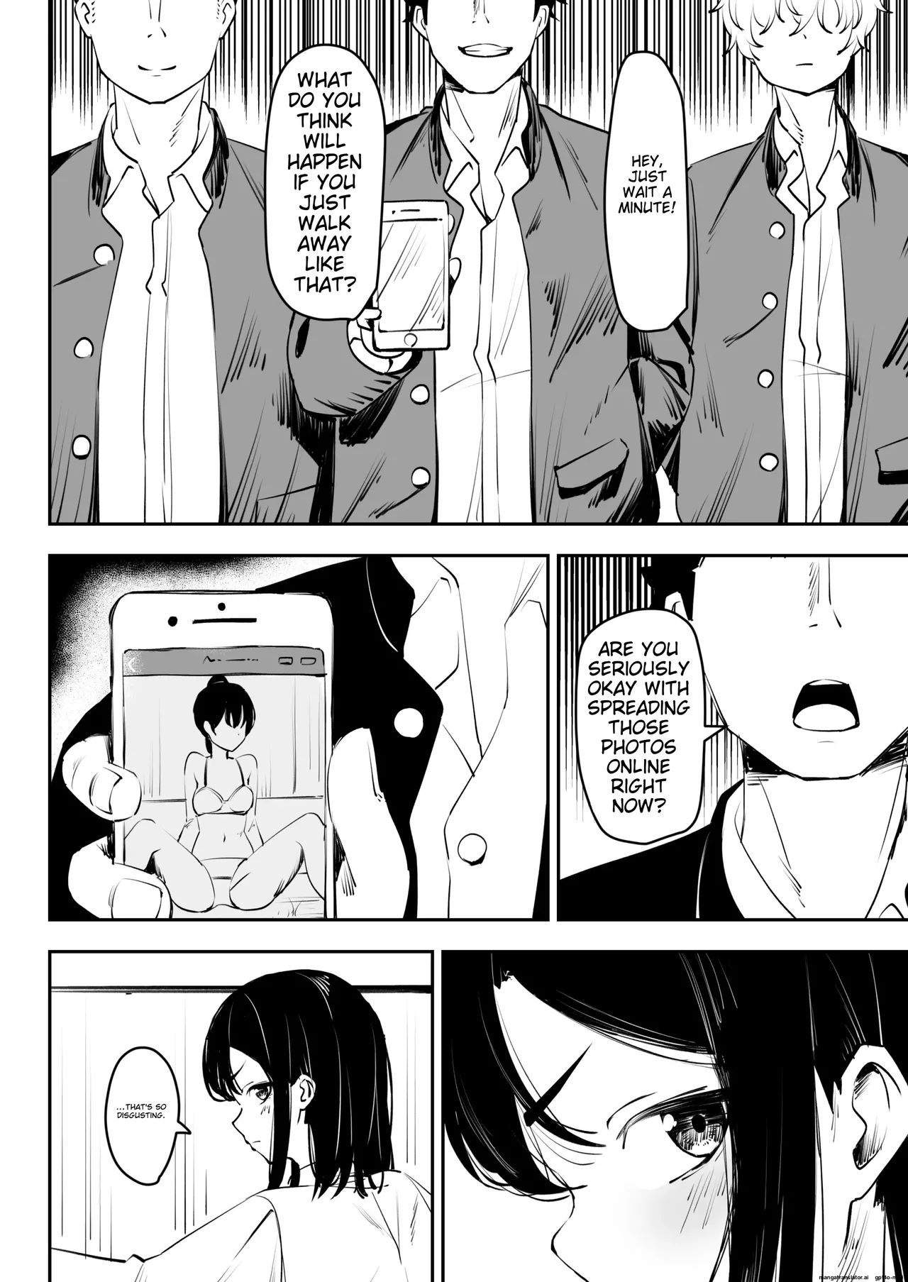 [Toukarachi]Ijime o Tomeyou to Shita Dake nanoni[English] Page 7