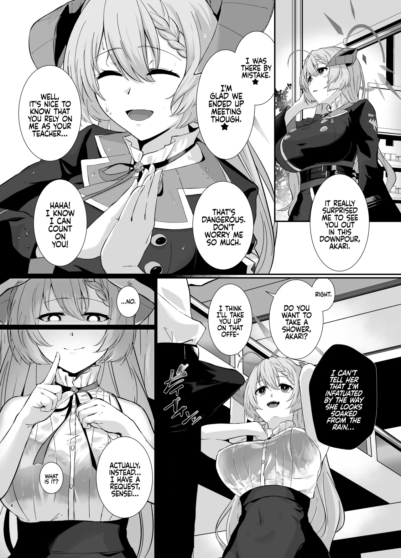 [Yashiro Plus. (Sakon Subaru)]Bishokuka no Himegoto | The Gourmet's Secret(Blue Archive) [English] [Coffedrug] [Digital] Page 3