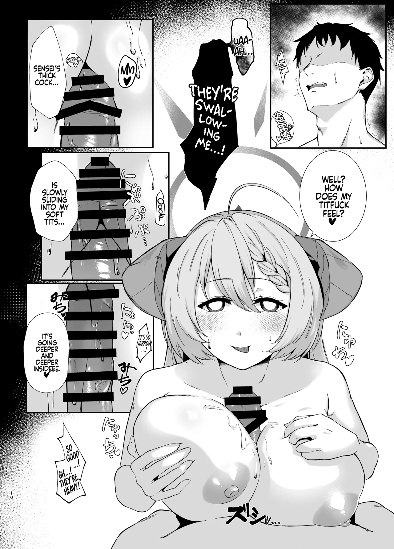 [Yashiro Plus. (Sakon Subaru)]Bishokuka no Himegoto | The Gourmet's Secret(Blue Archive) [English] [Coffedrug] [Digital] Page 9