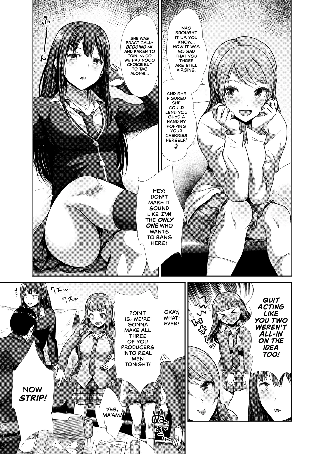 [Takemasaya (Takemasa Takeshi)]Sannin Issho de Iinjyanai | Why Not The Three Of Us Together?(THE IDOLM@STER CINDERELLA GIRLS) [English] [head empty] [Digital] Page 4