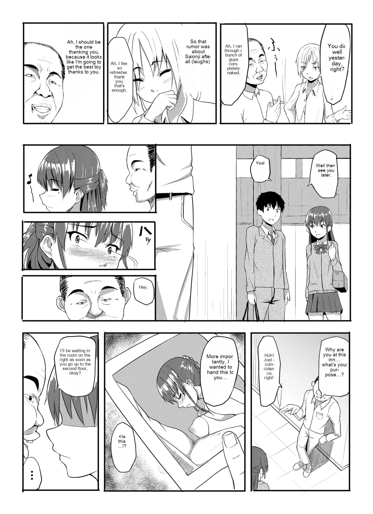 [Chonmage Teikoku (Magekichi)]Sukidatta Hito to Musubareta no ni Shiranai Ojisan-tachi ni Okasareru Hanashi[MTL] [English] Page 16
