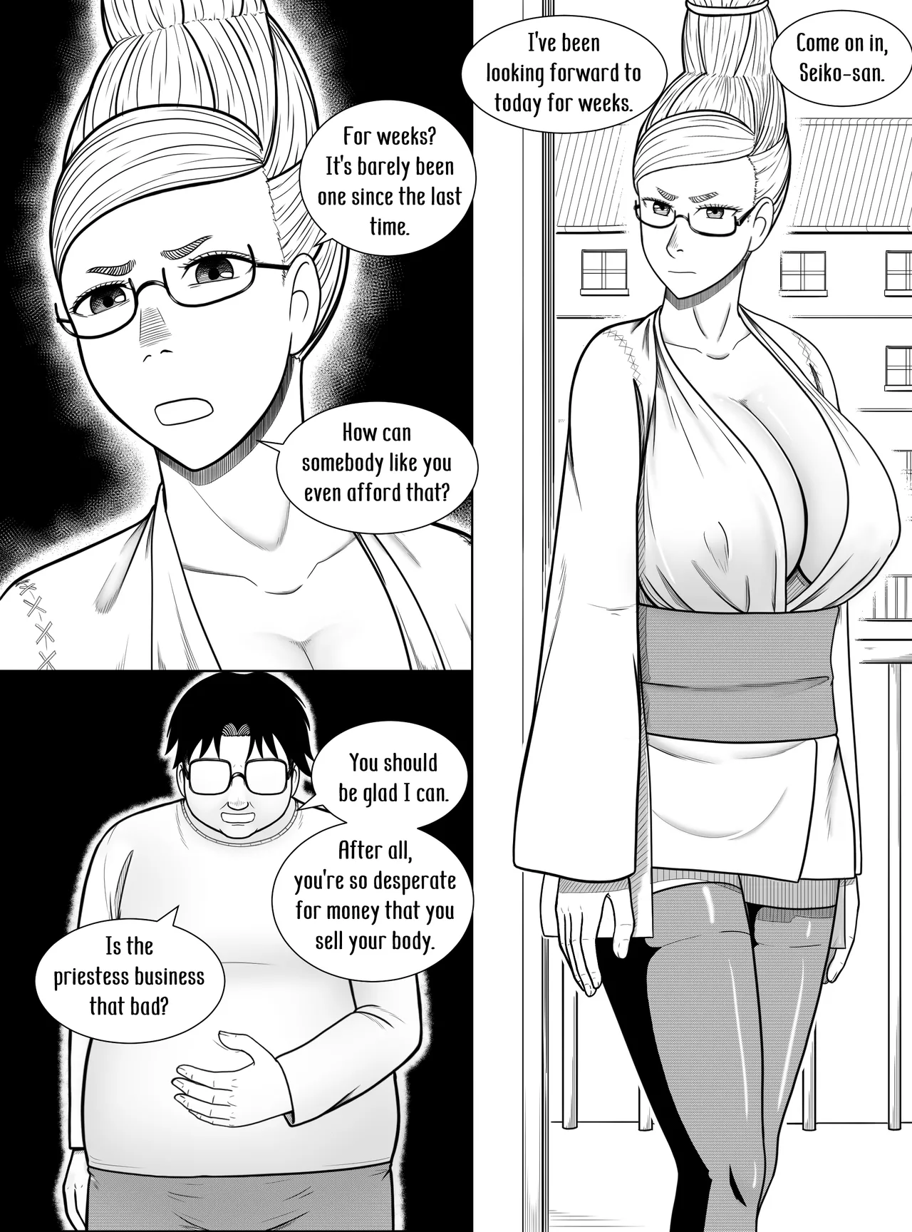 [Hentia-chan]Dandadan ~ Seiko-san no Fukugyo ~(Dandadan) [English] Page 4