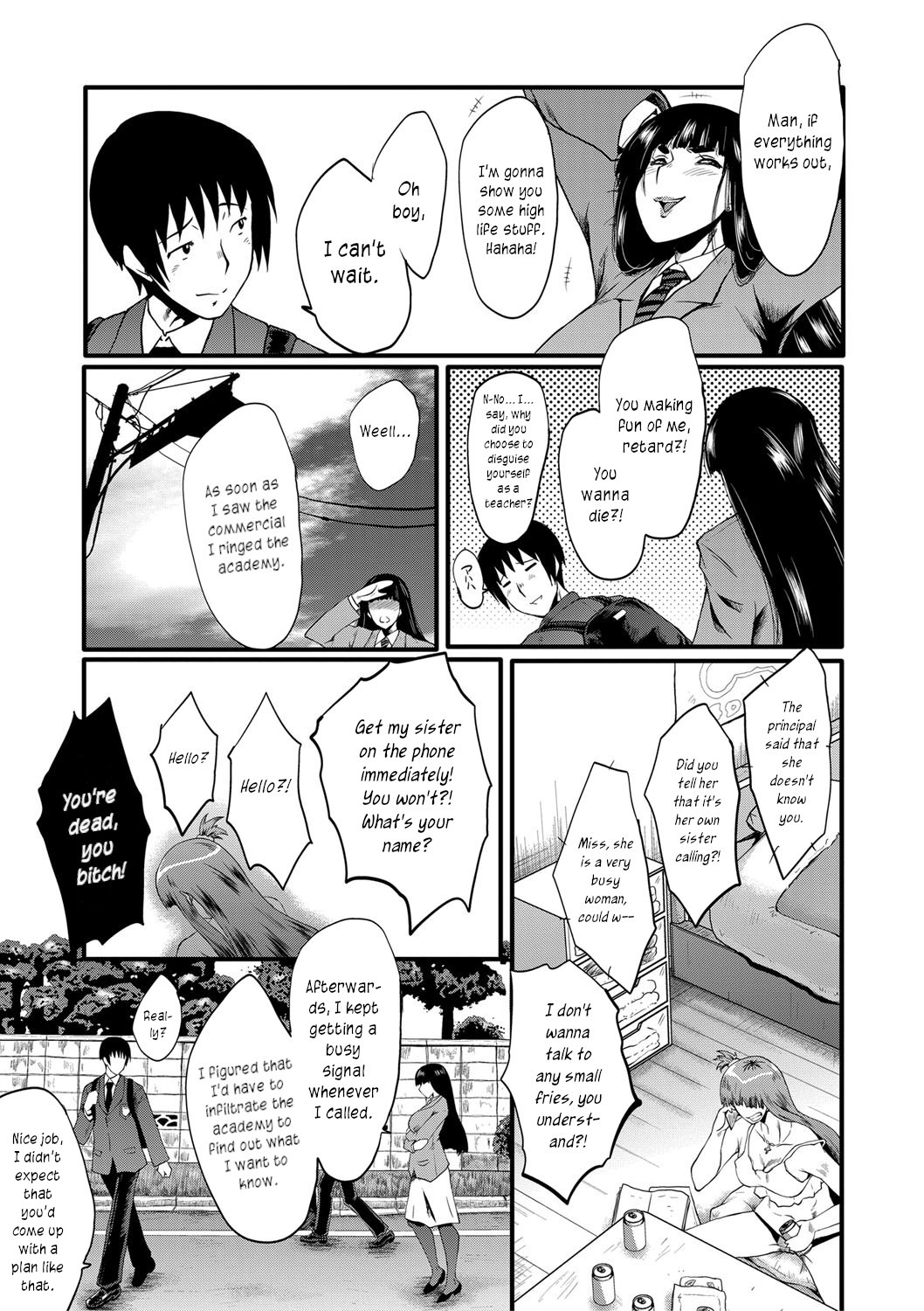 [SINK]Mesu Kyoushi Gakuen Tengoku, Fuck 01 | The Principal of an Academy with only Female Teachers, Part 1[English] [joobuspaidatr] Page 5