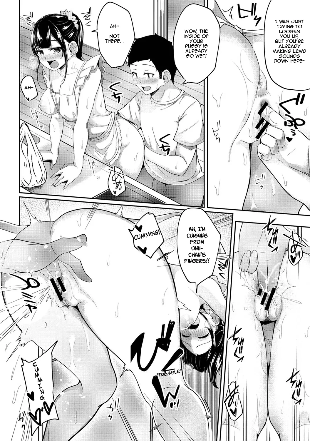 [Yuna]Asa Okitara Imouto ga Hadaka Apron Sugata datta node Hamete Mita | I Woke Up to my Naked Apron Sister and Tried Fucking Her Ch. 1-14[English] [1 2 Translations] Page 173