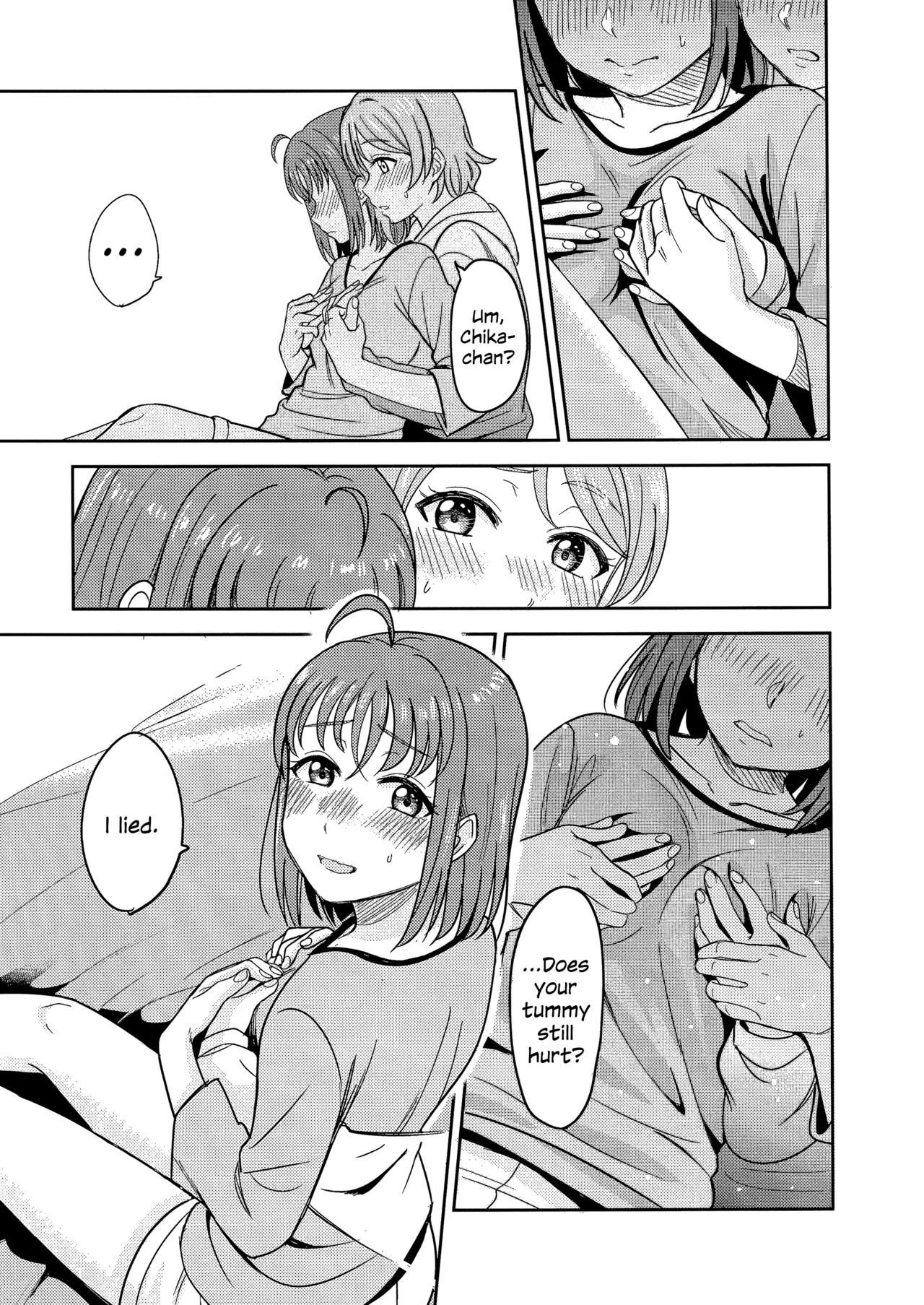 (C95) [Mushiyaki!! (Kanbayashi Makoto)]Hold Me Tight(Love Live! Sunshine!!) [English] Page 11