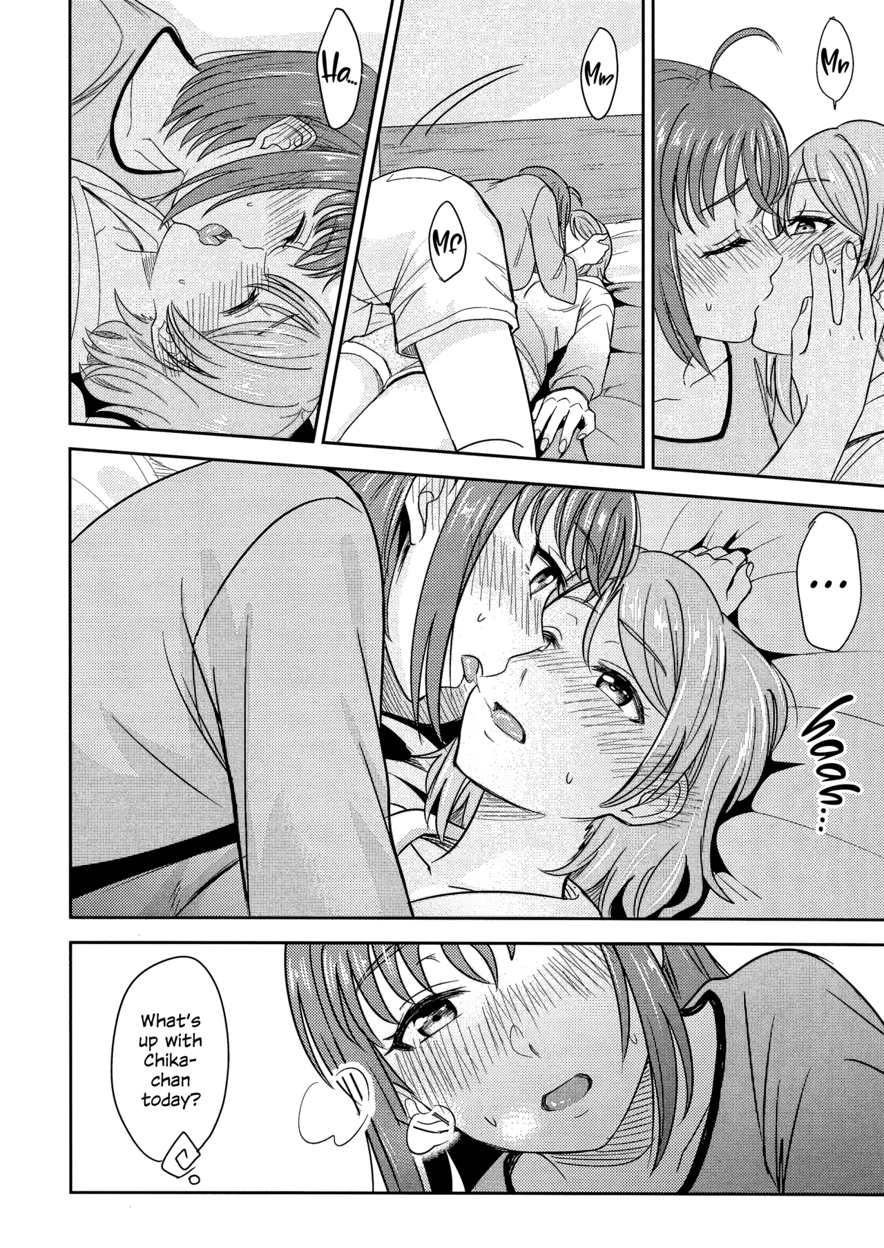 (C95) [Mushiyaki!! (Kanbayashi Makoto)]Hold Me Tight(Love Live! Sunshine!!) [English] Page 14