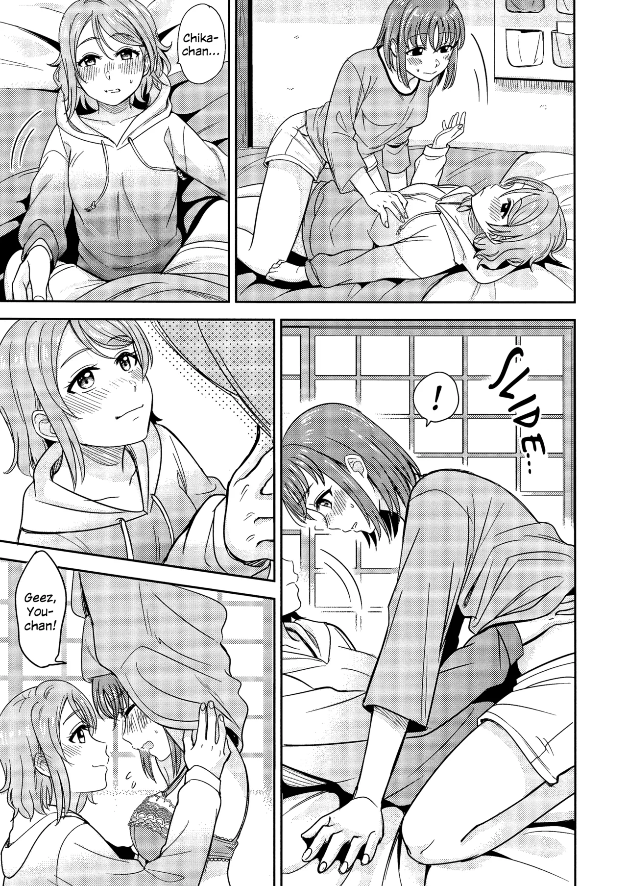 (C95) [Mushiyaki!! (Kanbayashi Makoto)]Hold Me Tight(Love Live! Sunshine!!) [English] Page 15