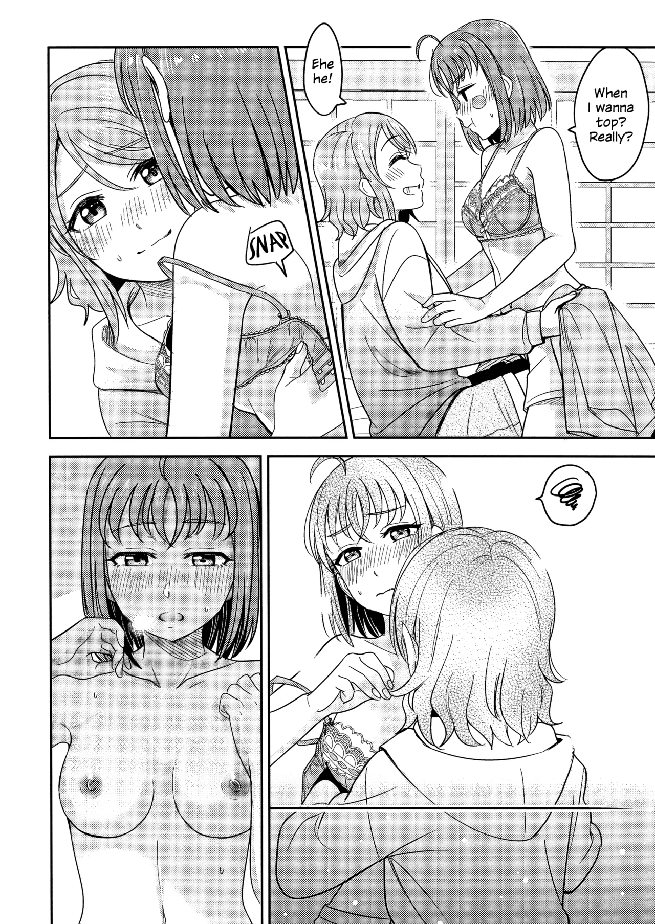 (C95) [Mushiyaki!! (Kanbayashi Makoto)]Hold Me Tight(Love Live! Sunshine!!) [English] Page 16