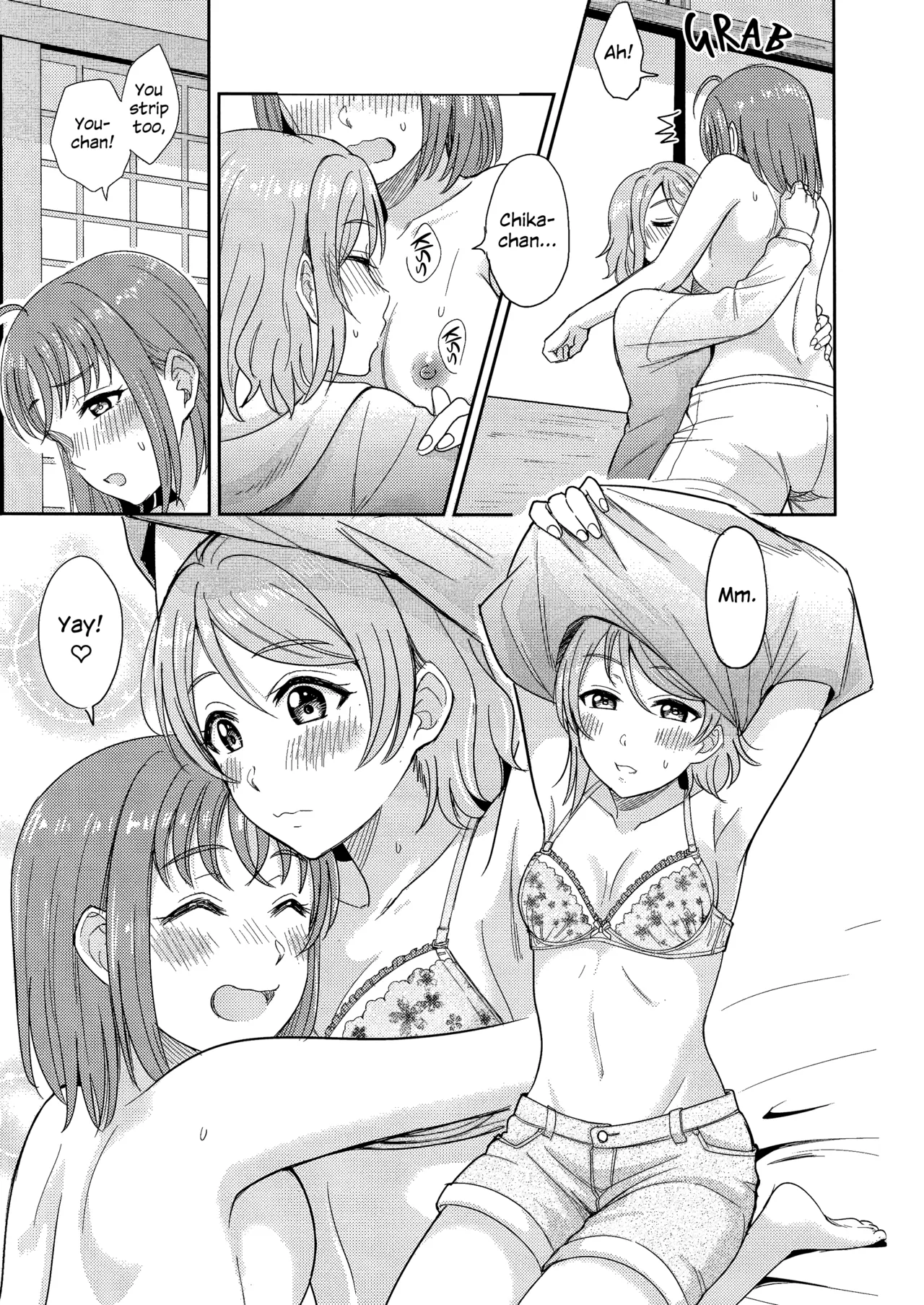 (C95) [Mushiyaki!! (Kanbayashi Makoto)]Hold Me Tight(Love Live! Sunshine!!) [English] Page 17
