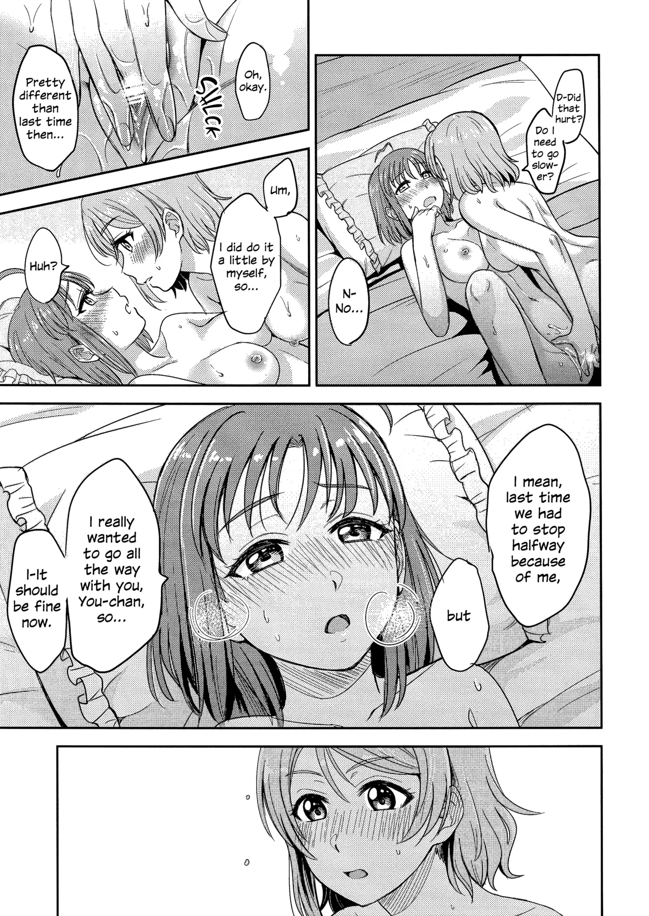 (C95) [Mushiyaki!! (Kanbayashi Makoto)]Hold Me Tight(Love Live! Sunshine!!) [English] Page 23