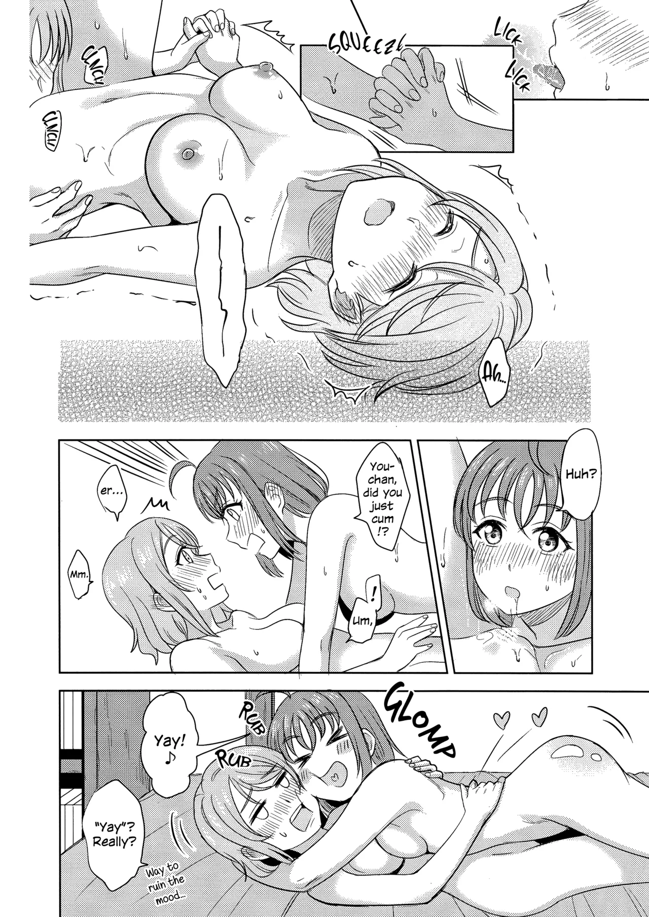 (C95) [Mushiyaki!! (Kanbayashi Makoto)]Hold Me Tight(Love Live! Sunshine!!) [English] Page 28