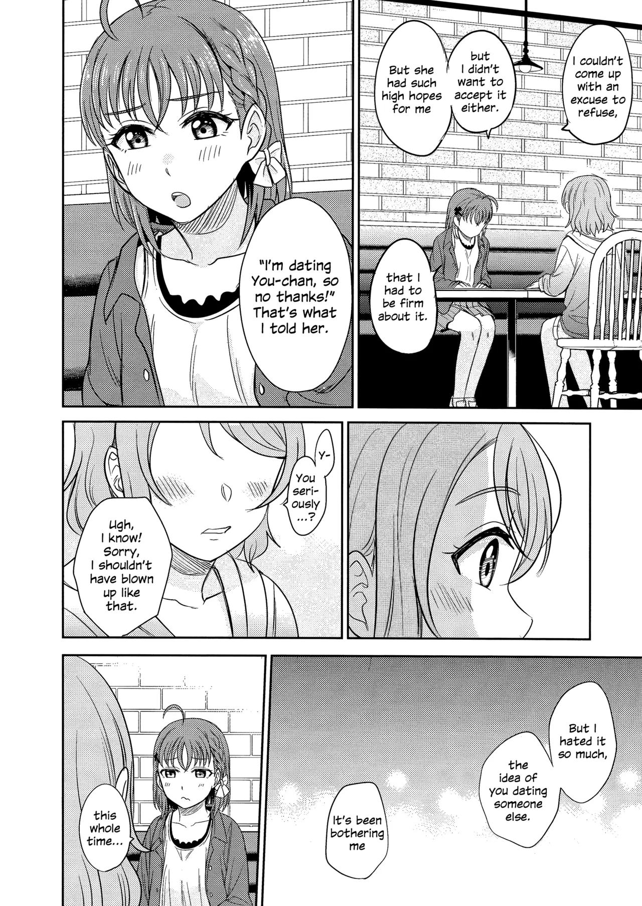 (C95) [Mushiyaki!! (Kanbayashi Makoto)]Hold Me Tight(Love Live! Sunshine!!) [English] Page 32