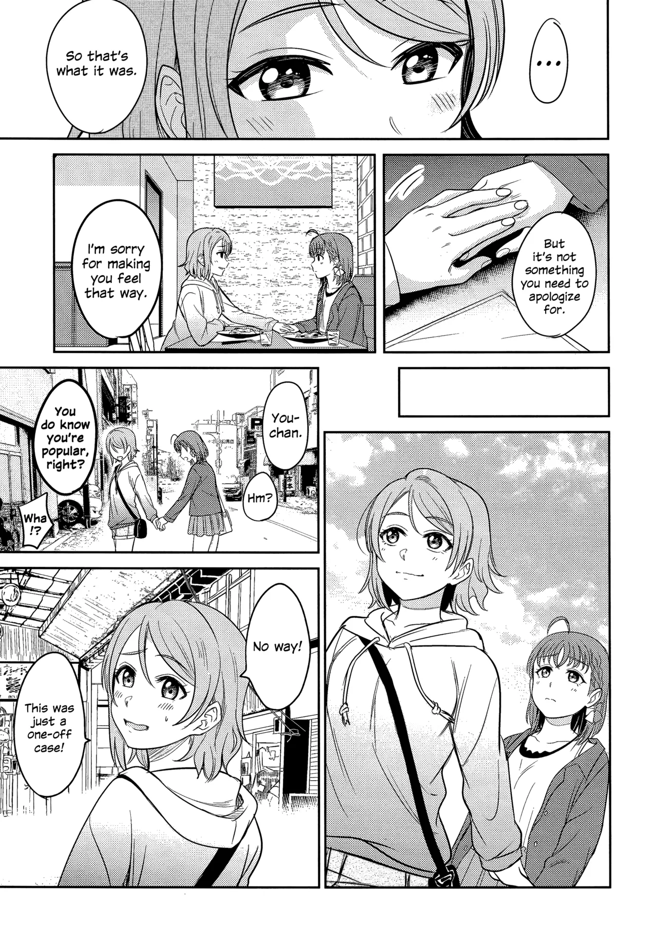 (C95) [Mushiyaki!! (Kanbayashi Makoto)]Hold Me Tight(Love Live! Sunshine!!) [English] Page 33