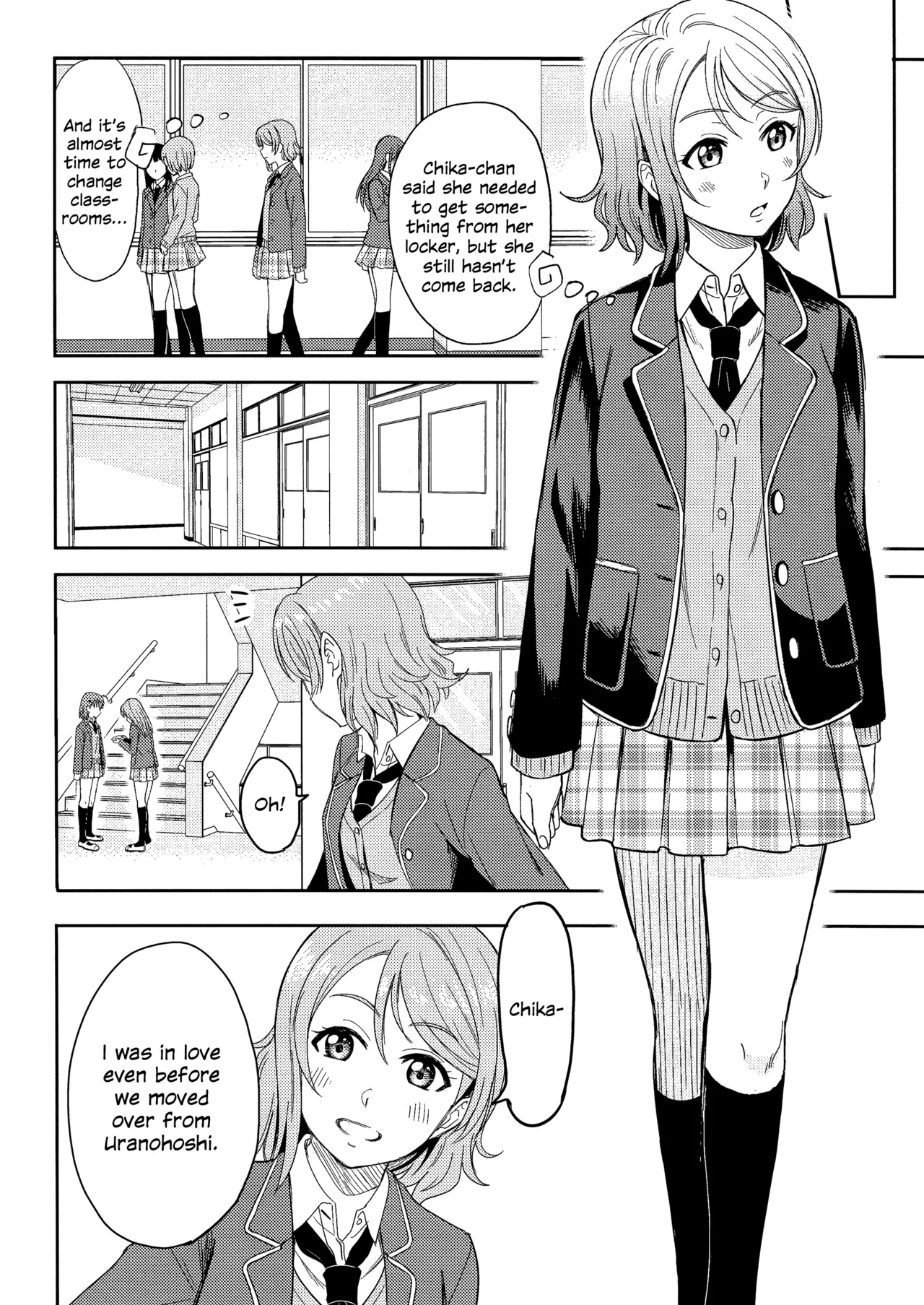(C95) [Mushiyaki!! (Kanbayashi Makoto)]Hold Me Tight(Love Live! Sunshine!!) [English] Page 4