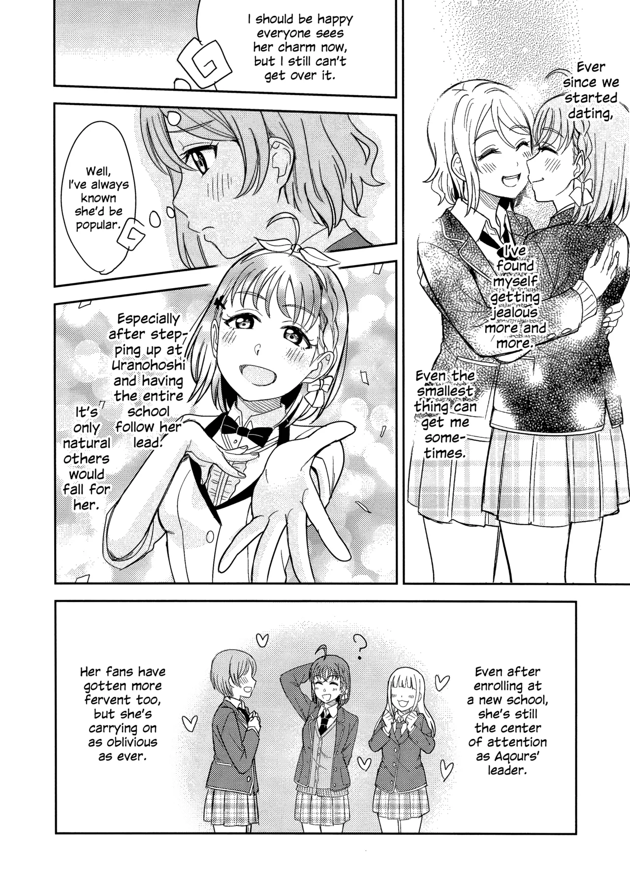 (C95) [Mushiyaki!! (Kanbayashi Makoto)]Hold Me Tight(Love Live! Sunshine!!) [English] Page 6