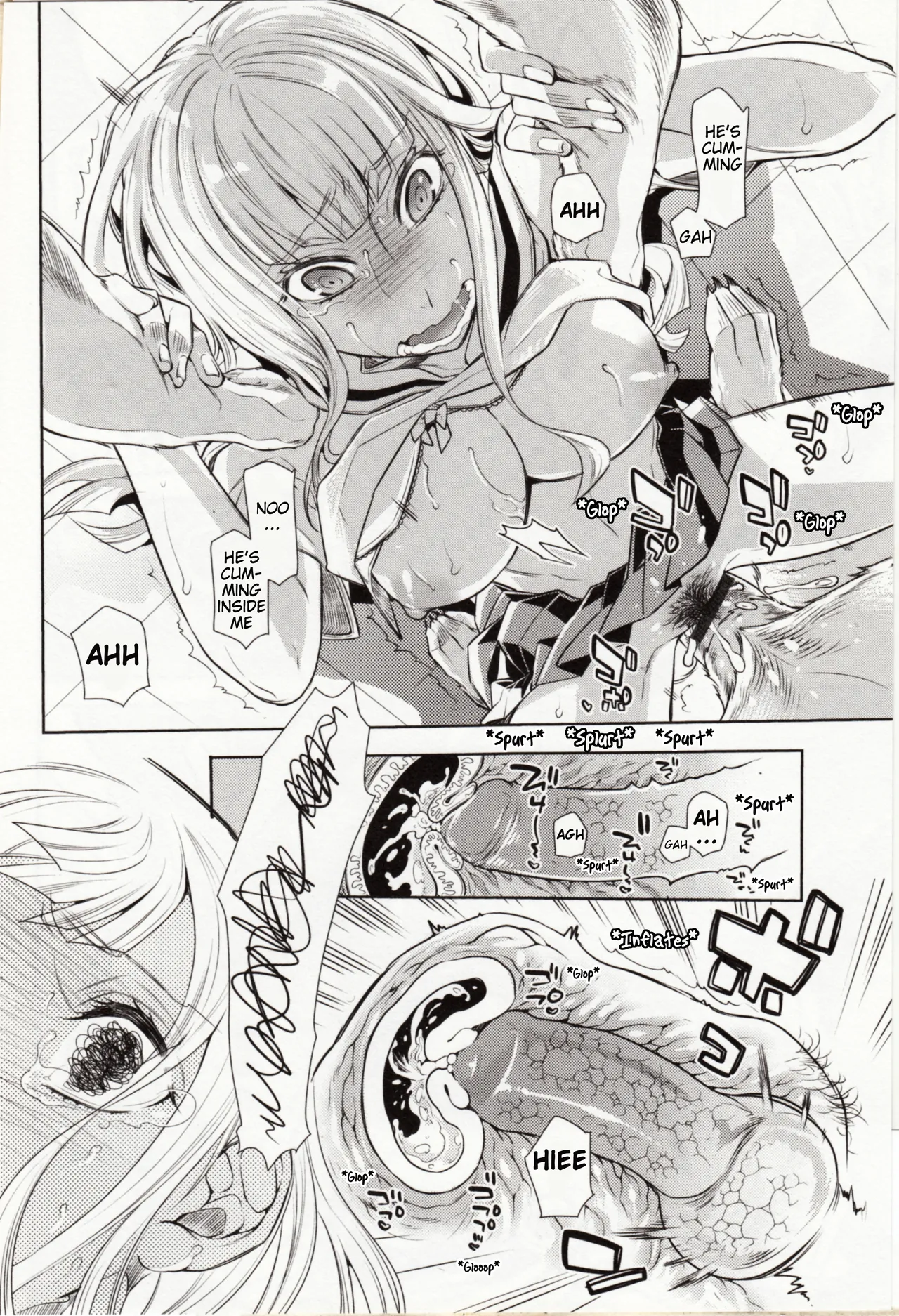 [Hattori Mitsuka]Just Desserts ~Forced Interspecies Mating~(Kemono DIRECT 4) [English] [Mynock] Page 12