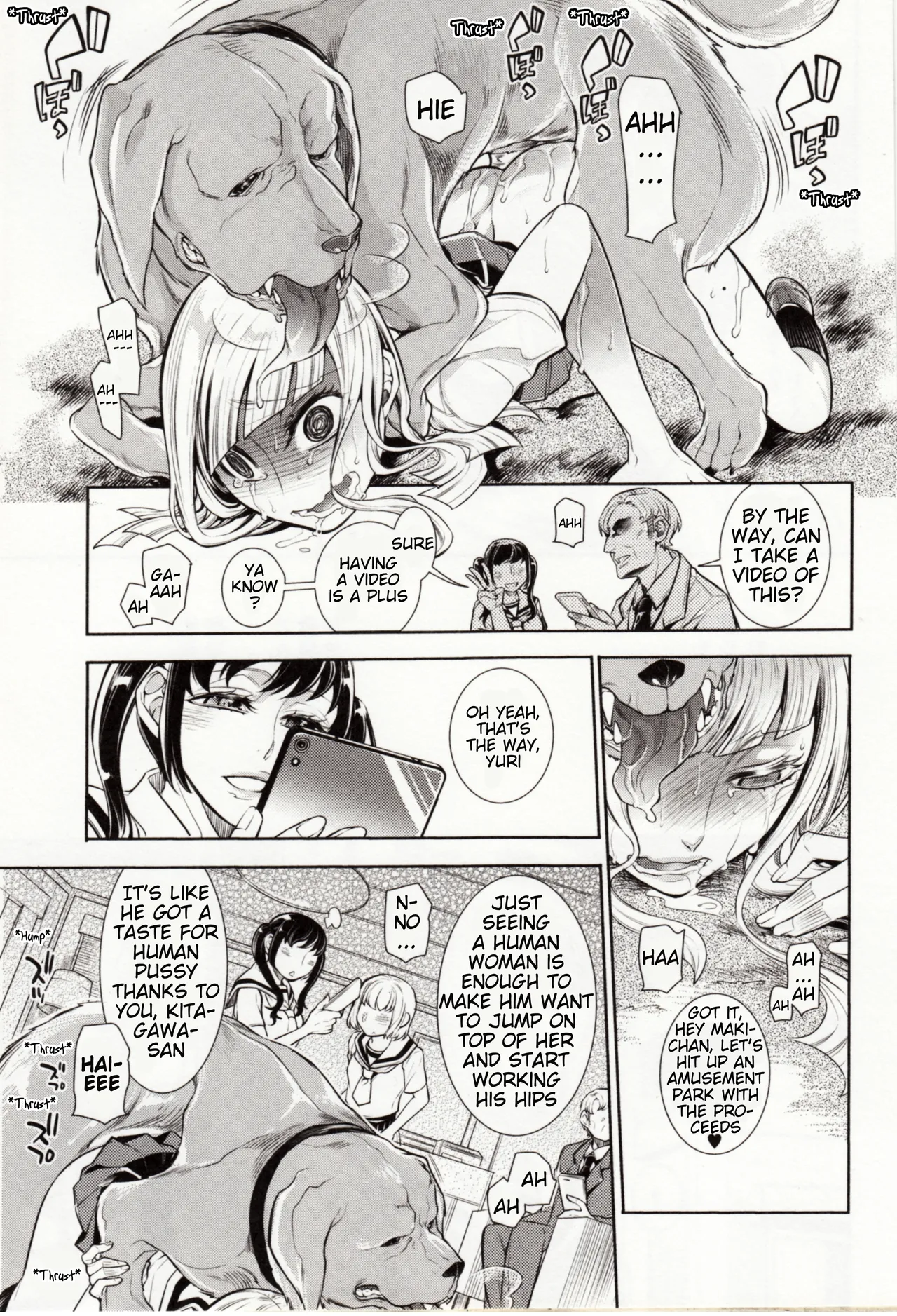 [Hattori Mitsuka]Just Desserts ~Forced Interspecies Mating~(Kemono DIRECT 4) [English] [Mynock] Page 15