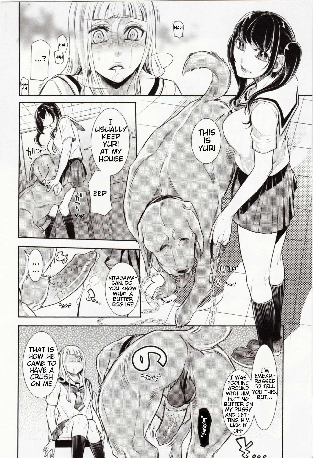 [Hattori Mitsuka]Just Desserts ~Forced Interspecies Mating~(Kemono DIRECT 4) [English] [Mynock] Page 4