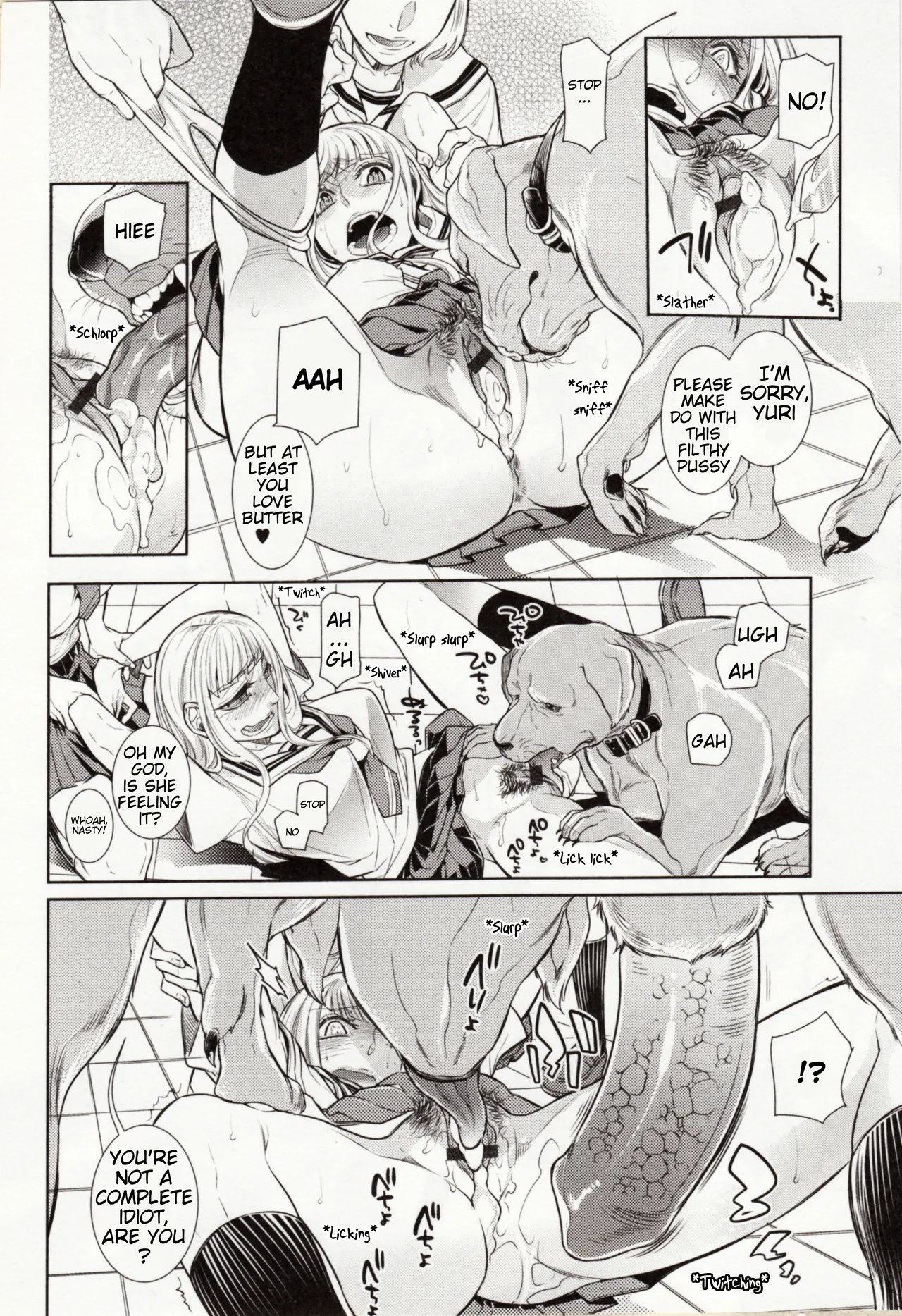 [Hattori Mitsuka]Just Desserts ~Forced Interspecies Mating~(Kemono DIRECT 4) [English] [Mynock] Page 6