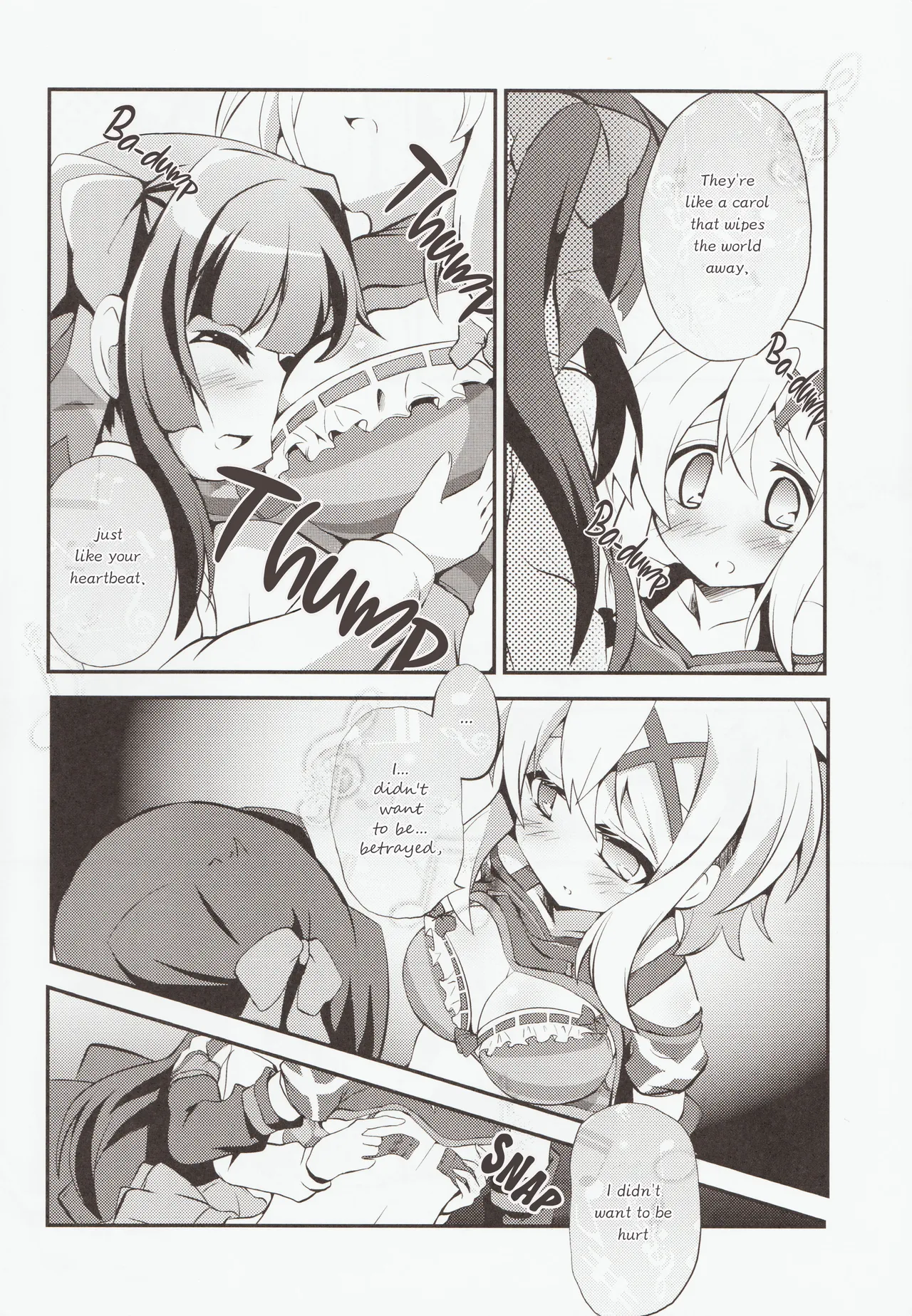 (SC63) [Haruiro Fudepen (Satsuki Suzuran)]Nanto Aishite | How I love you(Senki Zesshou Symphogear) [English] Page 9
