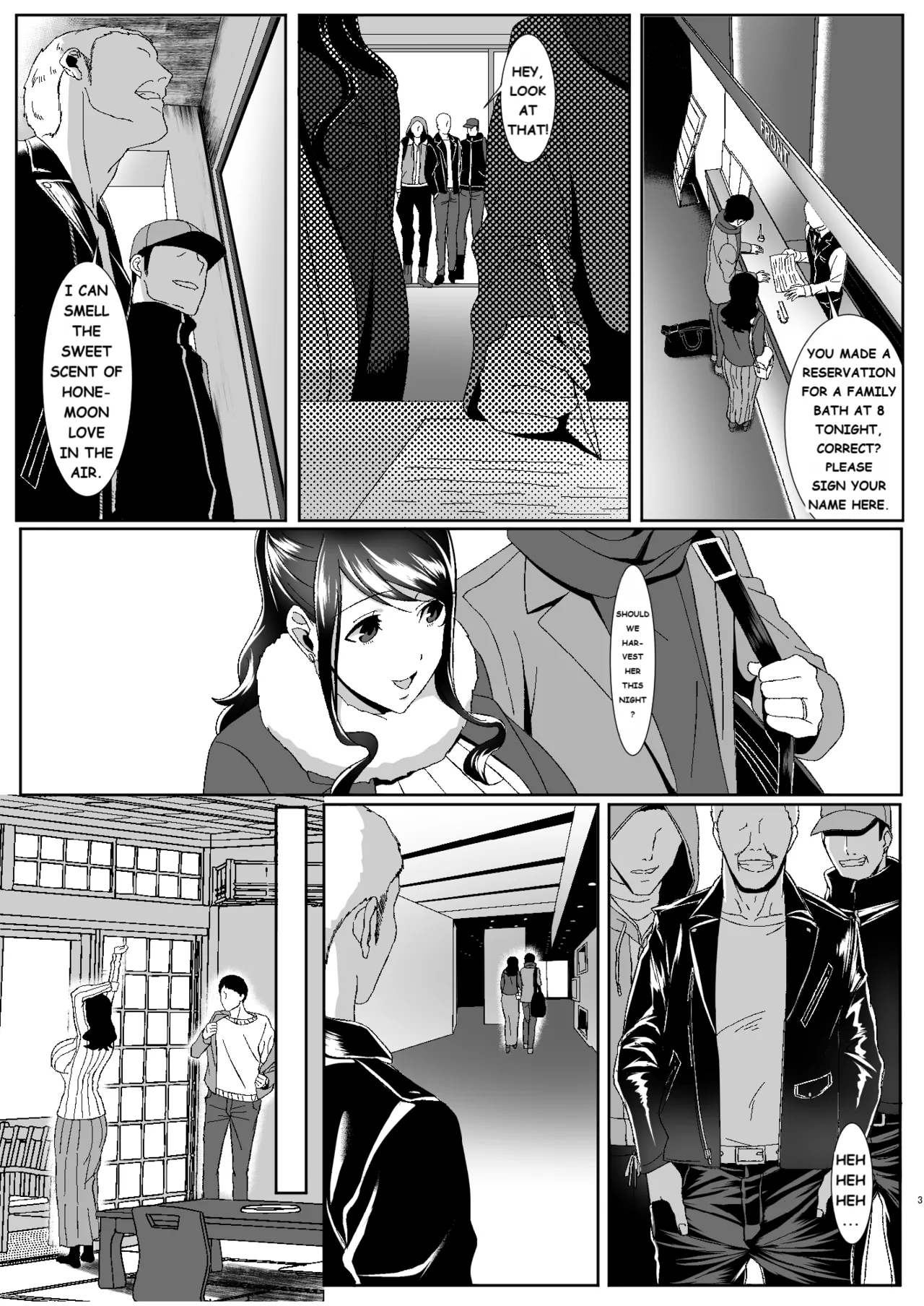 [HOT CALPIS]Niizuma Gari | Newly Wed Hunting[English] [Fallen Games] Page 3
