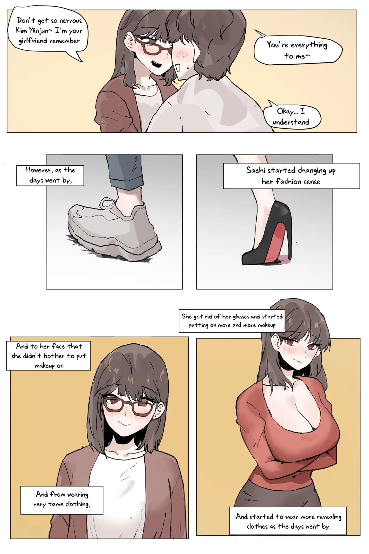 [k8on]Sokkubchinguleul NTR Danghaneun Manhwa | A Manwha Where my Childhood Friend Gets NTR'd[English] [Uncle Bane] Page 10