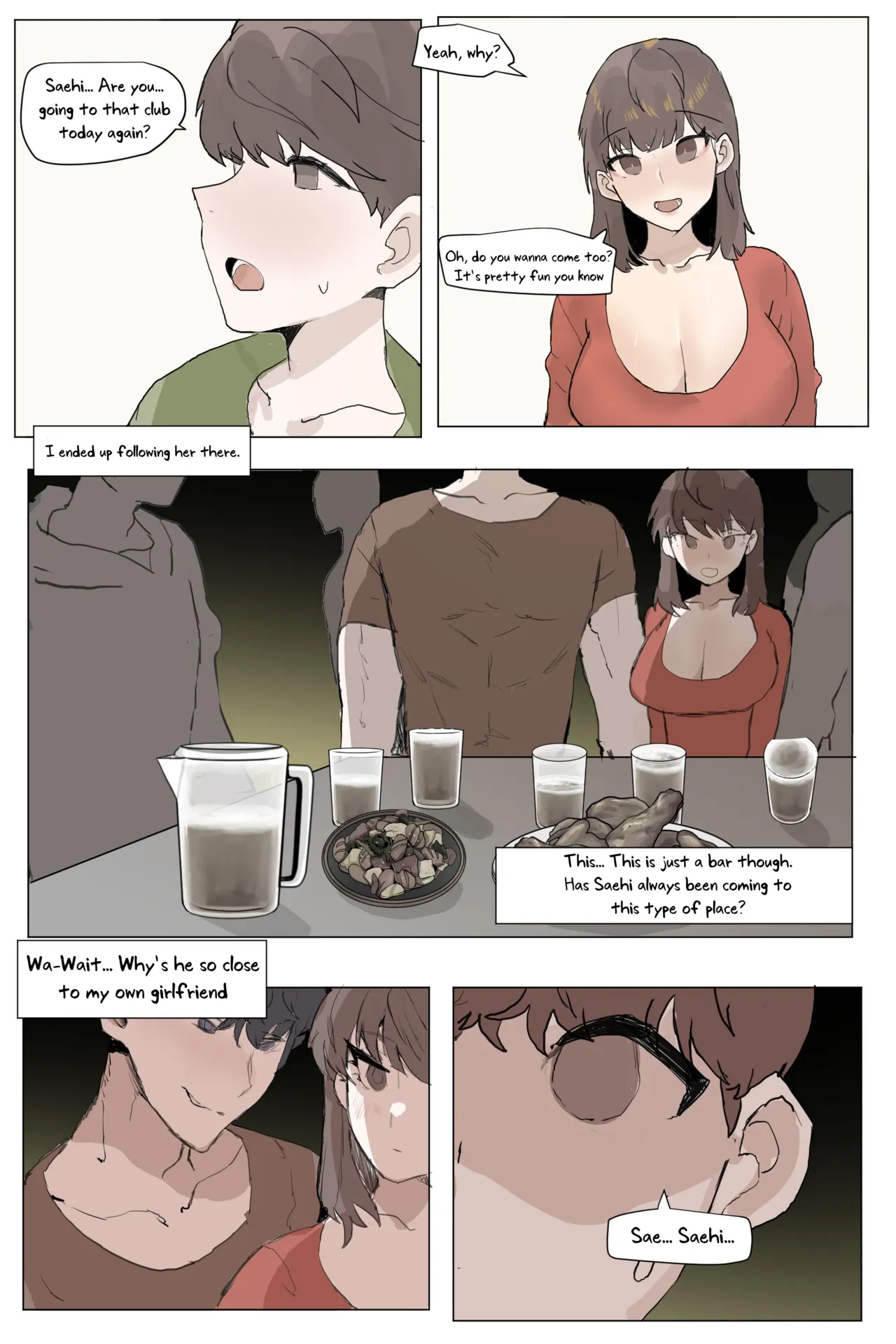 [k8on]Sokkubchinguleul NTR Danghaneun Manhwa | A Manwha Where my Childhood Friend Gets NTR'd[English] [Uncle Bane] Page 11