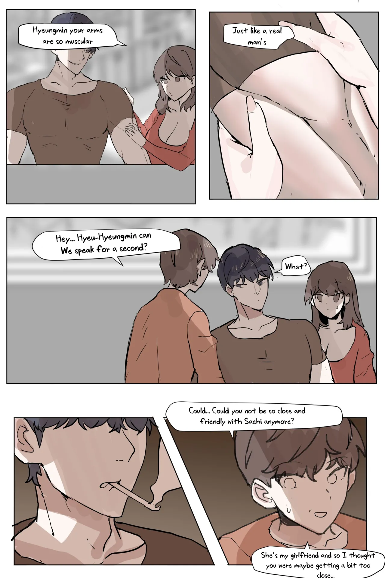 [k8on]Sokkubchinguleul NTR Danghaneun Manhwa | A Manwha Where my Childhood Friend Gets NTR'd[English] [Uncle Bane] Page 12