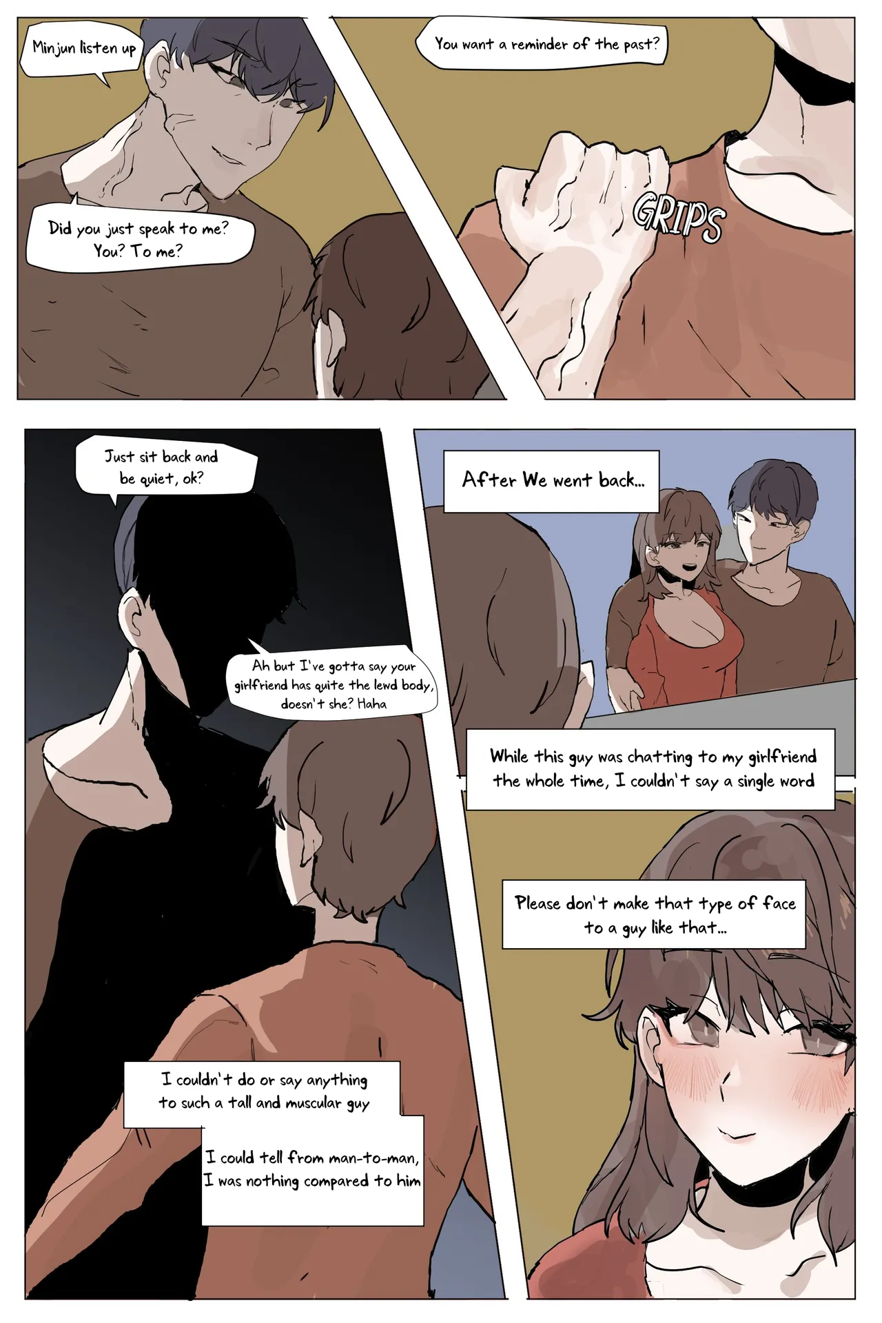 [k8on]Sokkubchinguleul NTR Danghaneun Manhwa | A Manwha Where my Childhood Friend Gets NTR'd[English] [Uncle Bane] Page 13