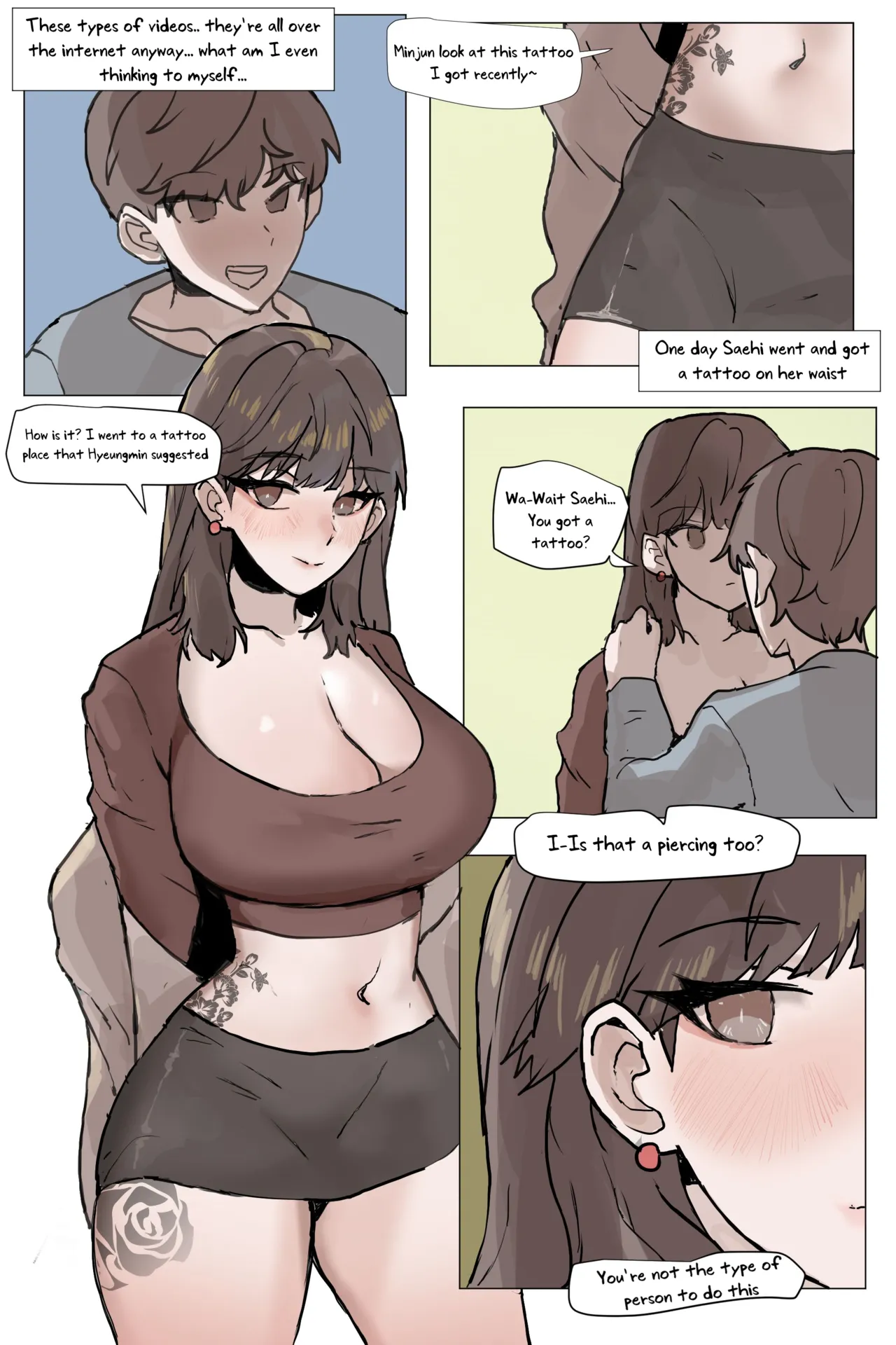 [k8on]Sokkubchinguleul NTR Danghaneun Manhwa | A Manwha Where my Childhood Friend Gets NTR'd[English] [Uncle Bane] Page 16