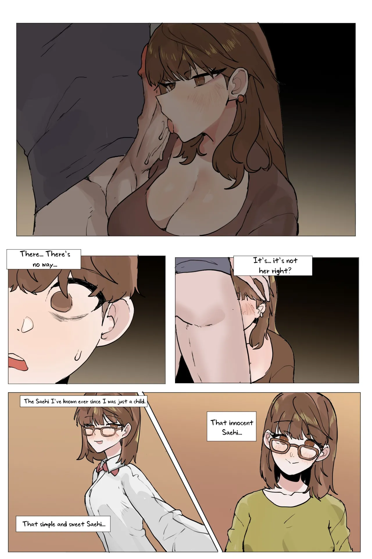 [k8on]Sokkubchinguleul NTR Danghaneun Manhwa | A Manwha Where my Childhood Friend Gets NTR'd[English] [Uncle Bane] Page 19