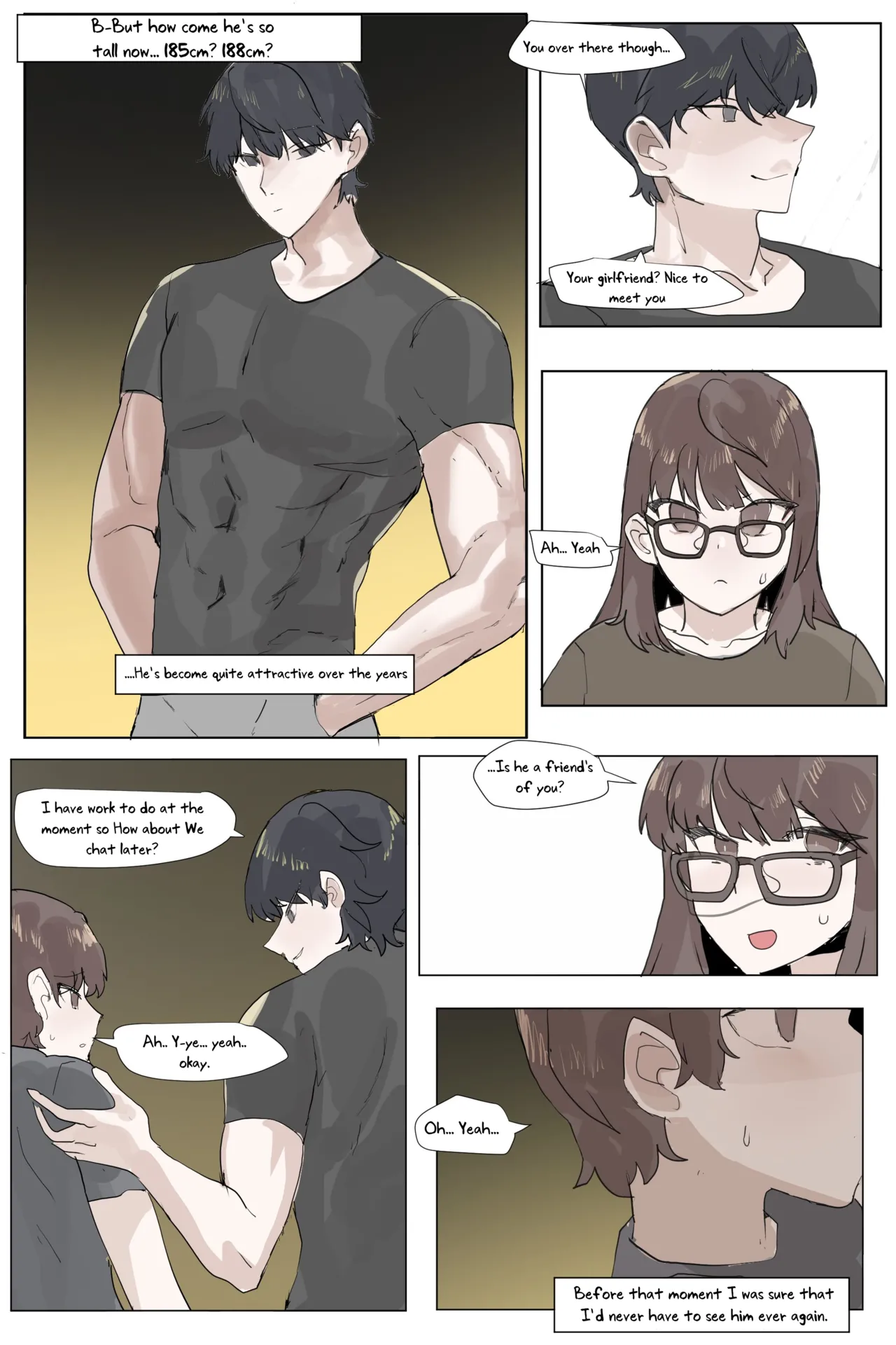 [k8on]Sokkubchinguleul NTR Danghaneun Manhwa | A Manwha Where my Childhood Friend Gets NTR'd[English] [Uncle Bane] Page 8