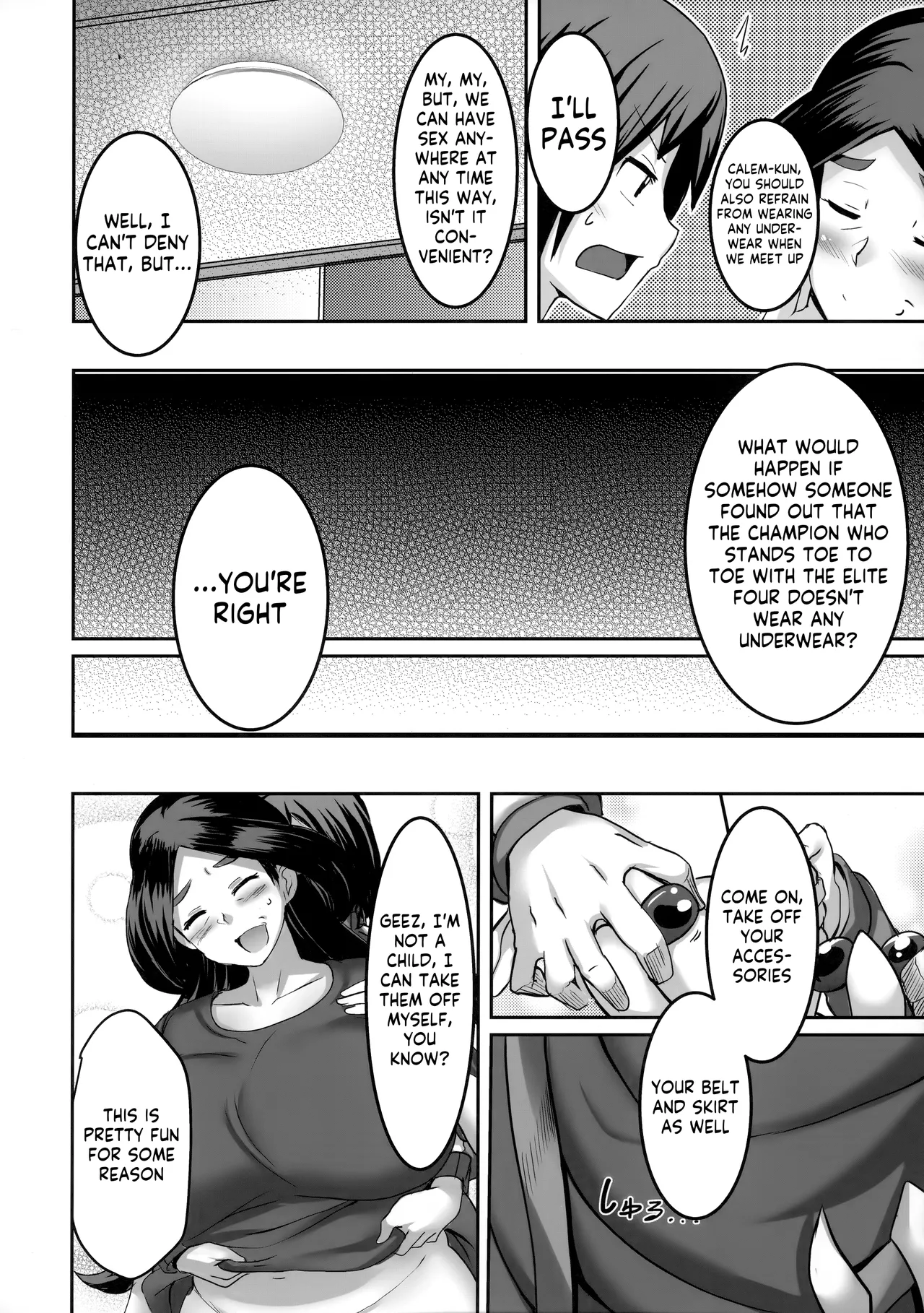 (C103) [Muchi Pani DAYS (Maki Ikazuya)]Ureta Ryuu wa Midara ni Odoru | The Lascivious Dance of the Ripe Dragon(Pokémon X and Y) [English] [Kappasa] Page 5