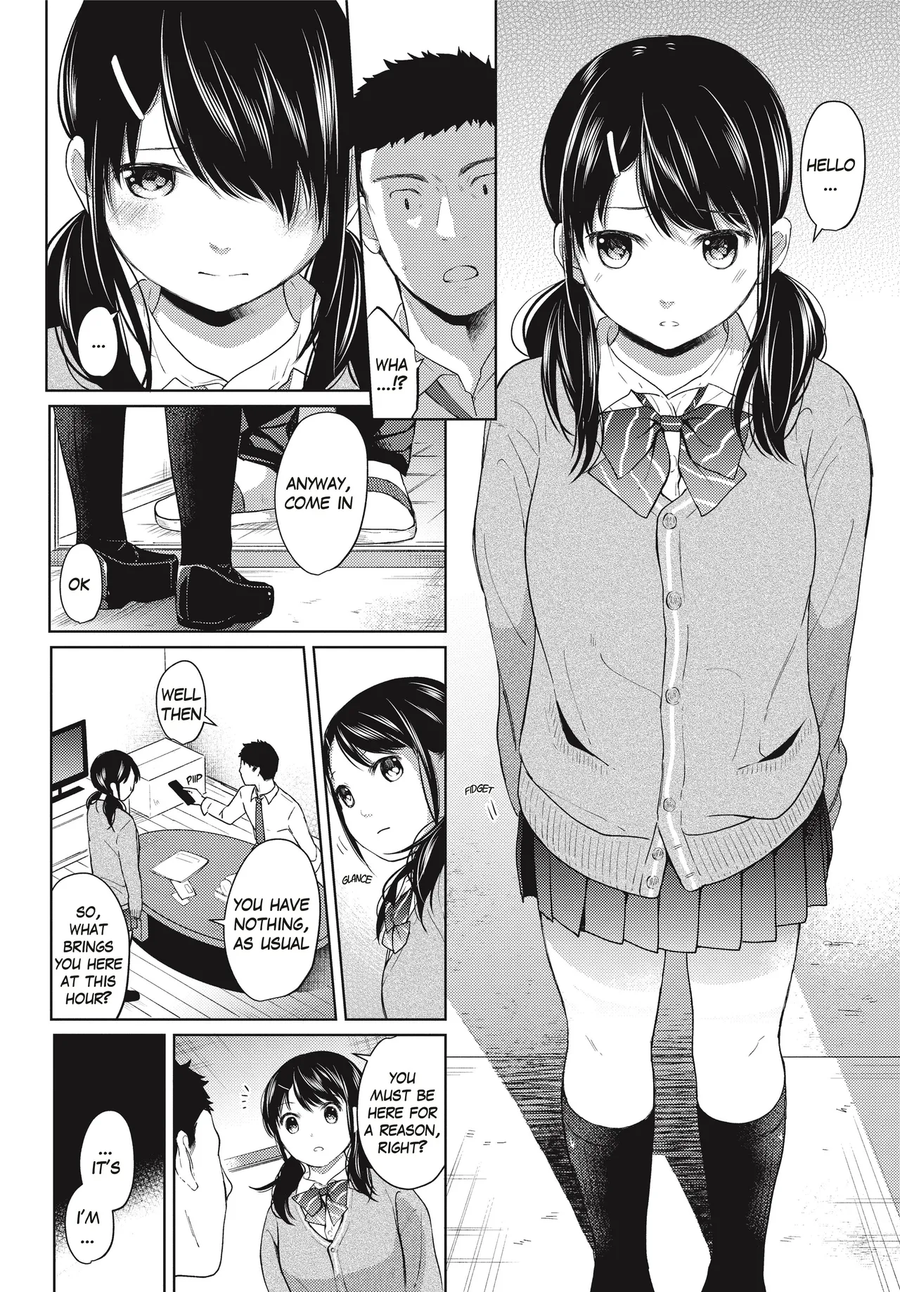 [Fumitsuki Sou]1 Room Apartment + Highschool Girl Suddenly Living Together? Close Contact!? First Sex!!? Ch.1-11[English] [Project-H] [Decensored] [Ongoing] Page 111