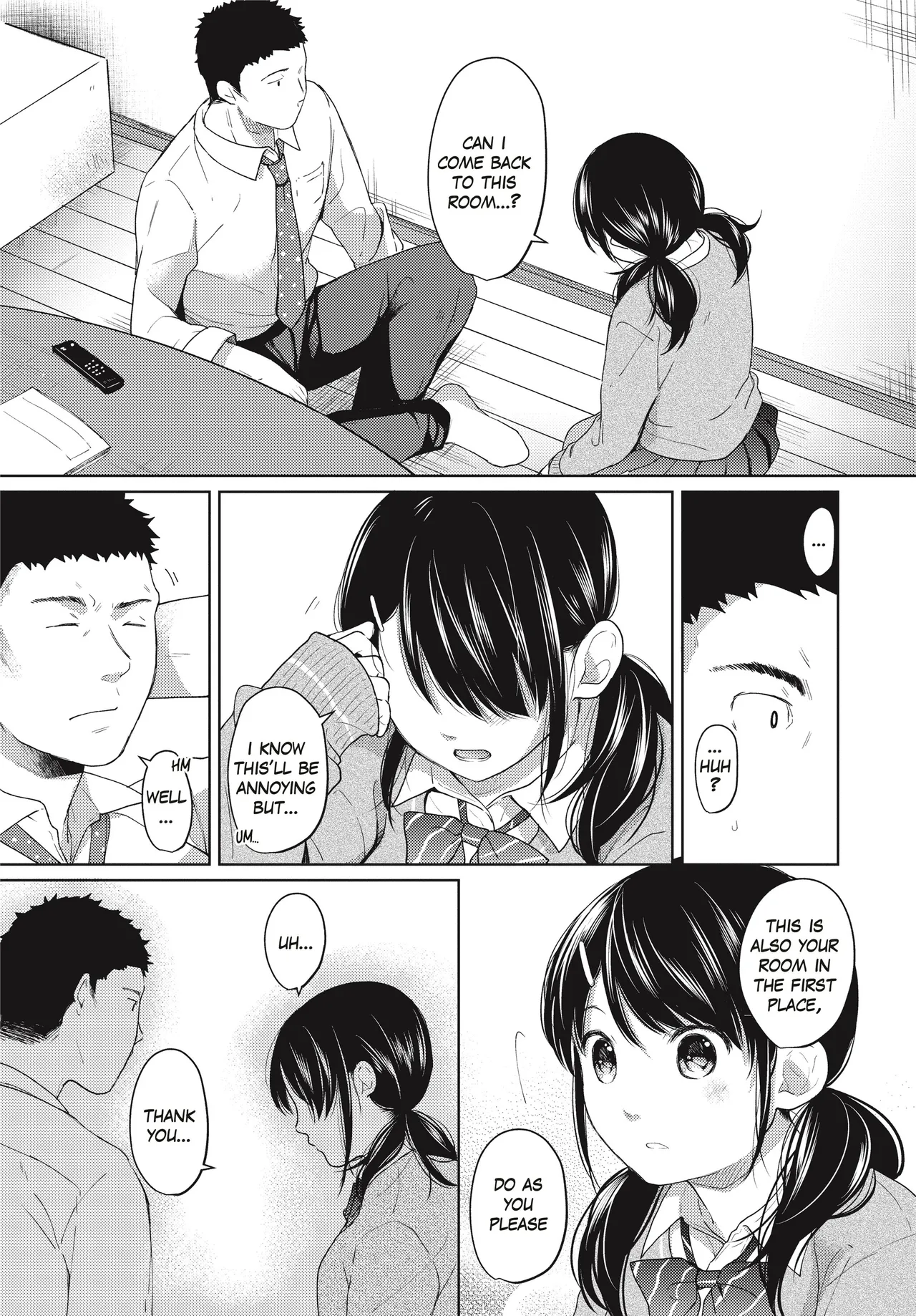 [Fumitsuki Sou]1 Room Apartment + Highschool Girl Suddenly Living Together? Close Contact!? First Sex!!? Ch.1-11[English] [Project-H] [Decensored] [Ongoing] Page 112