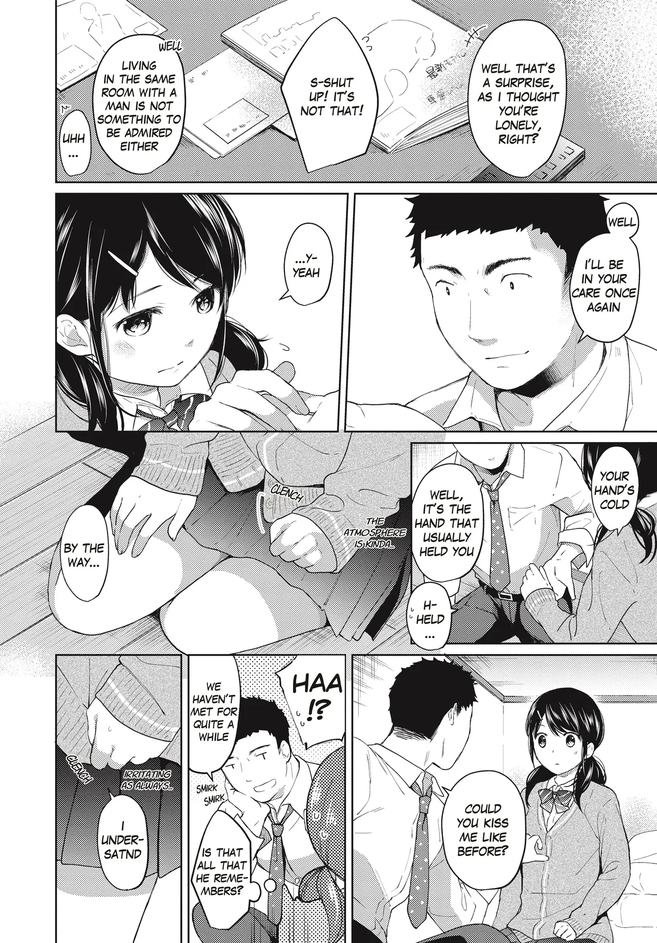 [Fumitsuki Sou]1 Room Apartment + Highschool Girl Suddenly Living Together? Close Contact!? First Sex!!? Ch.1-11[English] [Project-H] [Decensored] [Ongoing] Page 113