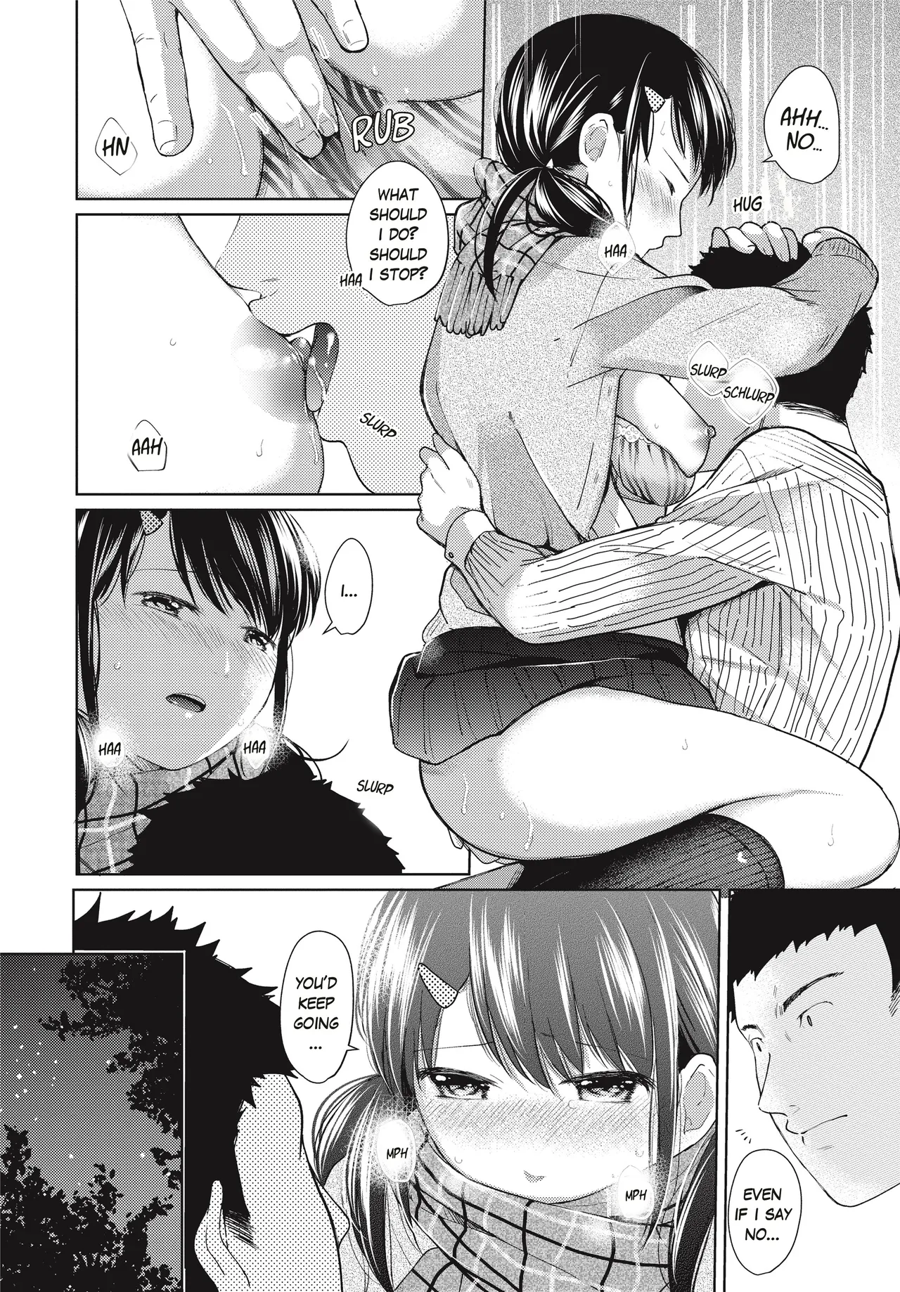 [Fumitsuki Sou]1 Room Apartment + Highschool Girl Suddenly Living Together? Close Contact!? First Sex!!? Ch.1-11[English] [Project-H] [Decensored] [Ongoing] Page 145