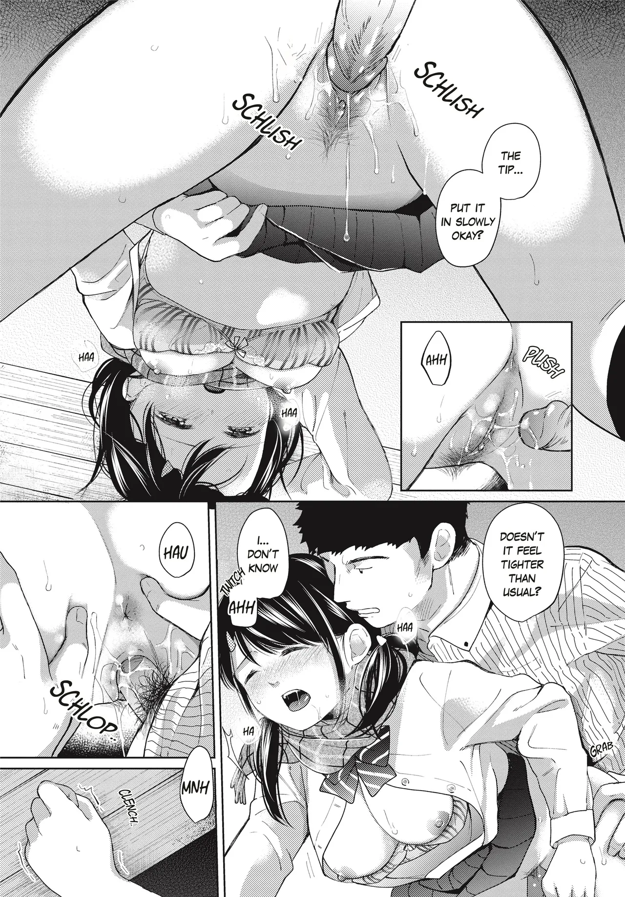 [Fumitsuki Sou]1 Room Apartment + Highschool Girl Suddenly Living Together? Close Contact!? First Sex!!? Ch.1-11[English] [Project-H] [Decensored] [Ongoing] Page 146