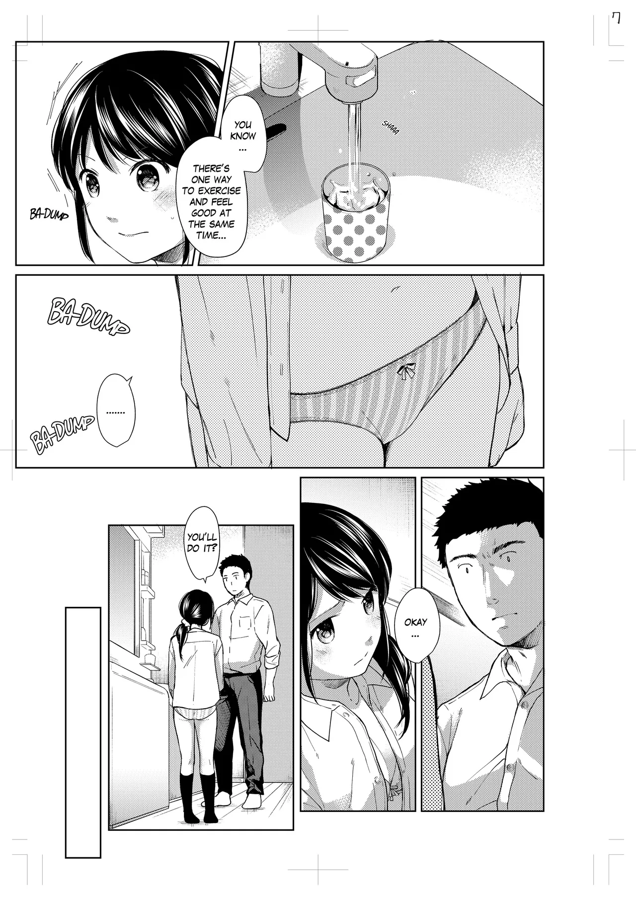 [Fumitsuki Sou]1 Room Apartment + Highschool Girl Suddenly Living Together? Close Contact!? First Sex!!? Ch.1-11[English] [Project-H] [Decensored] [Ongoing] Page 164